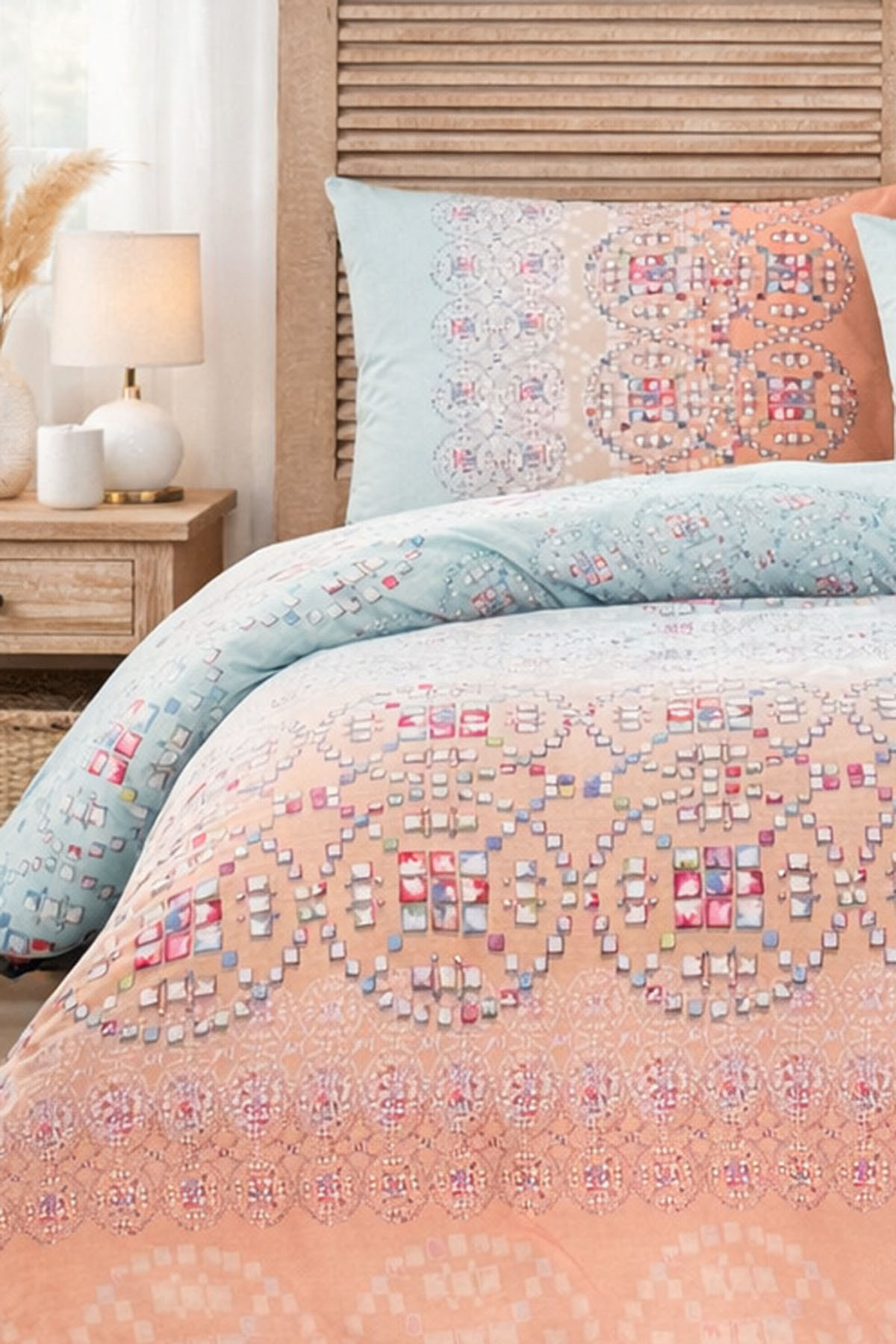 Özdilek Pıedras Nevresim Takımı Çift Kişilik - YEŞİL