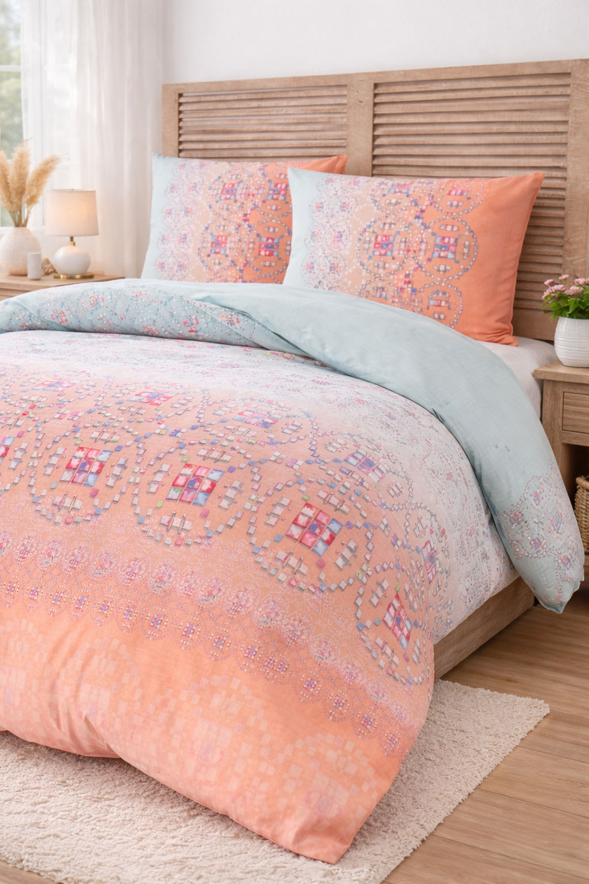 Özdilek Pıedras Nevresim Takımı Çift Kişilik - YEŞİL