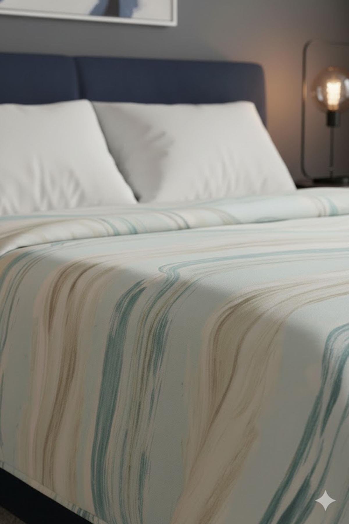 Özdilek Prime Çift Kişilik Natural Marble Battaniye