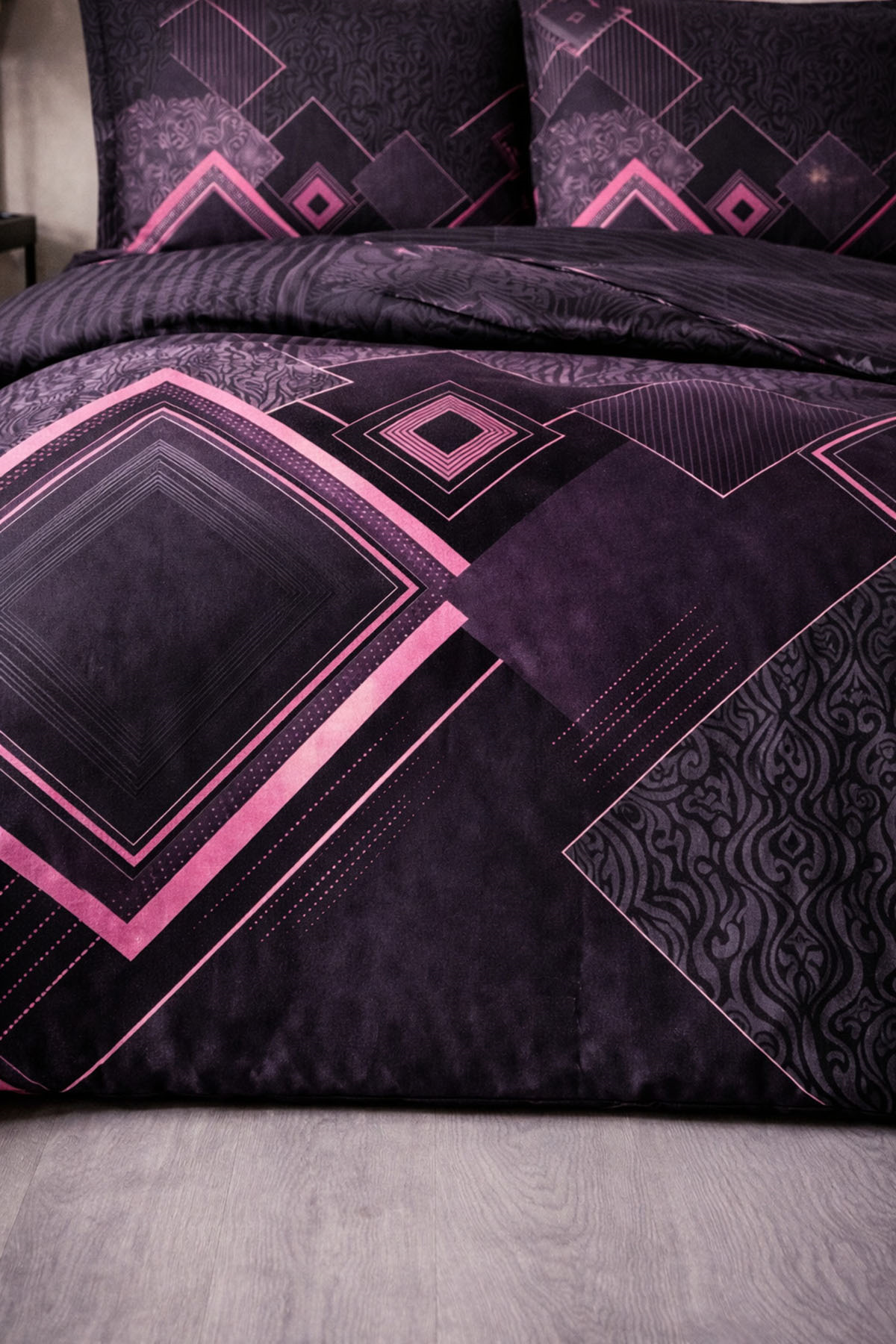 Özdilek Snazzy Nevresim Takımı Çift Kişilik - PEMBE