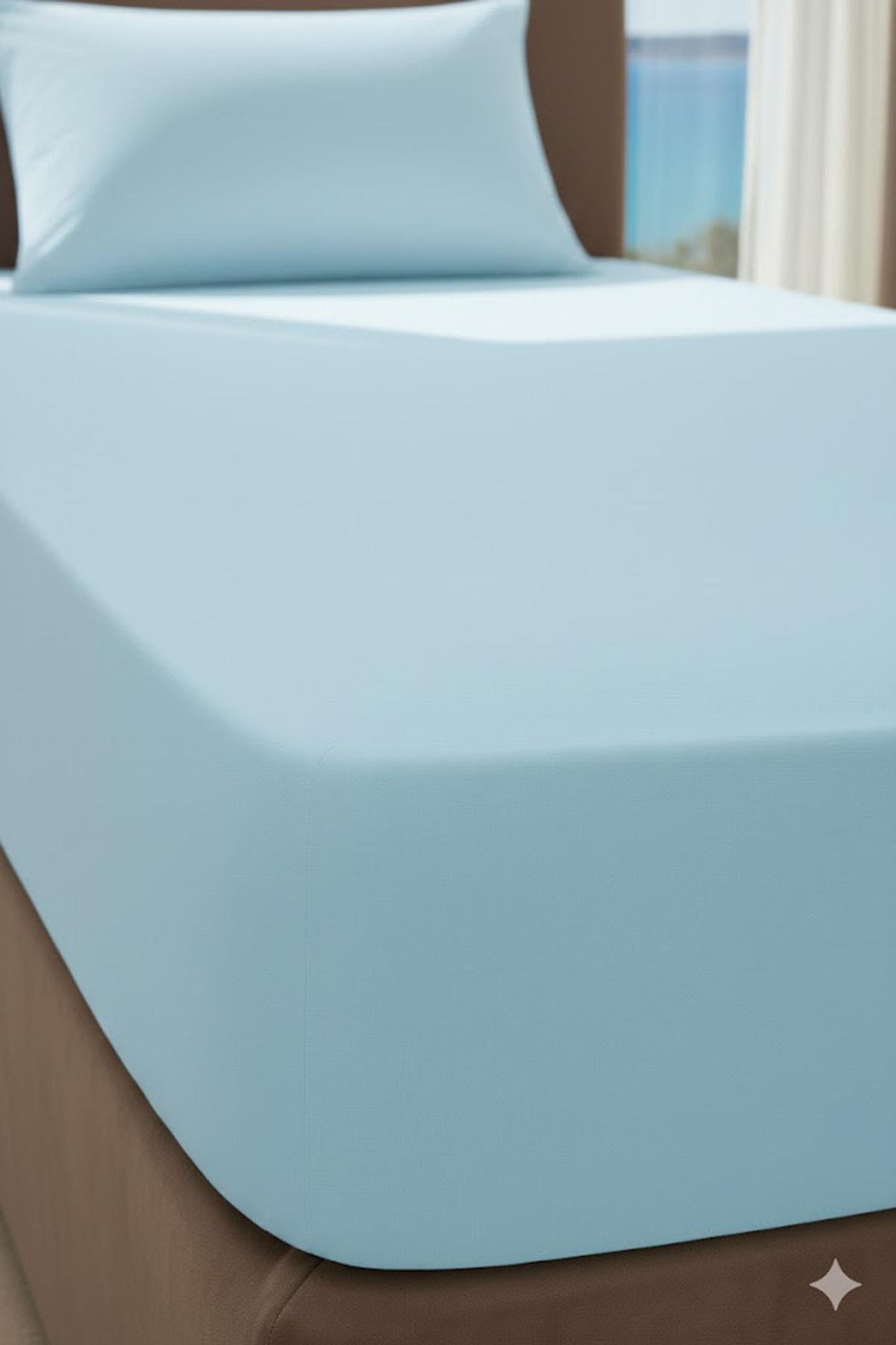 Özdilek Tek Kişilik Colourist Çarşaf - Aqua