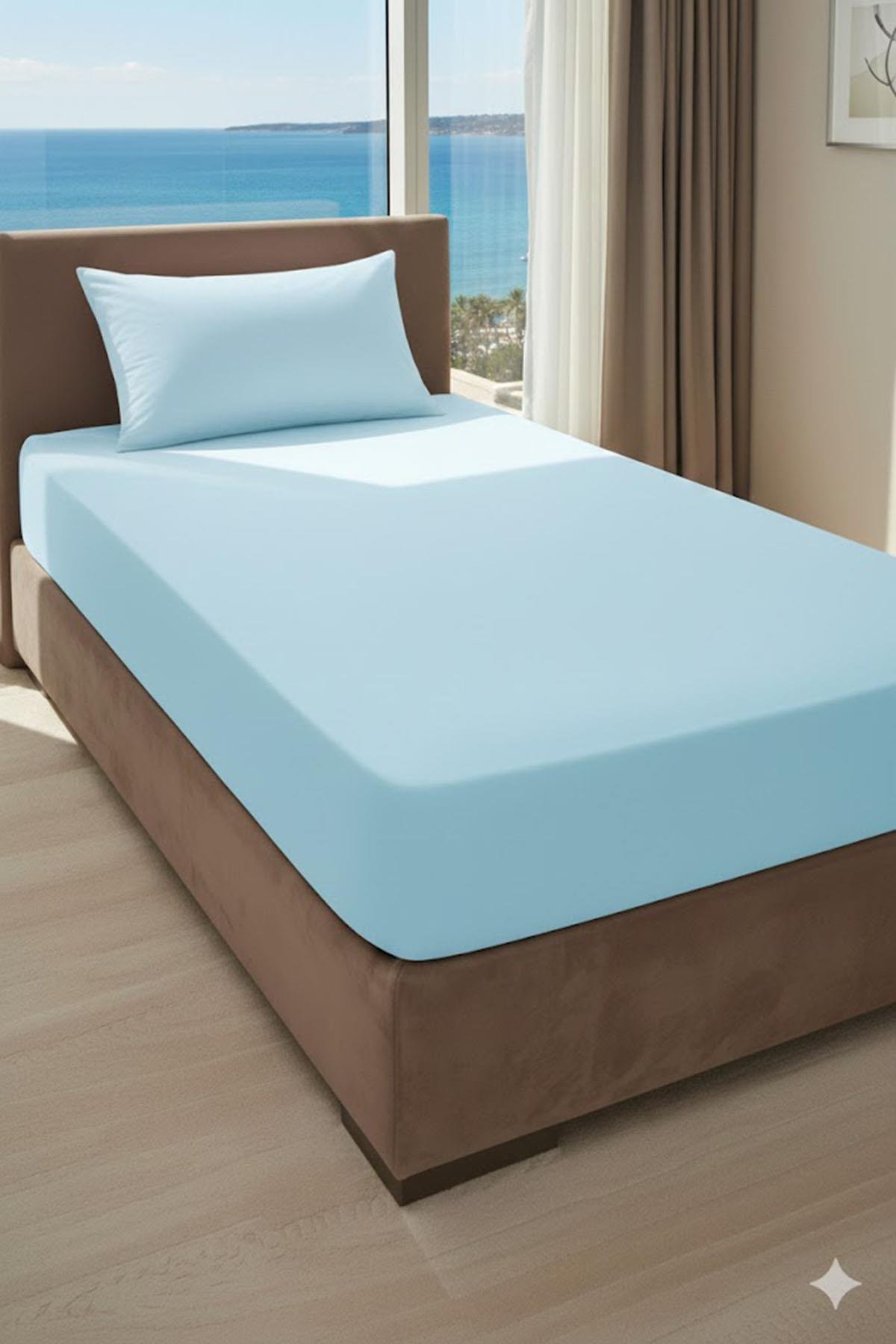 Özdilek Tek Kişilik Colourist Çarşaf - Aqua