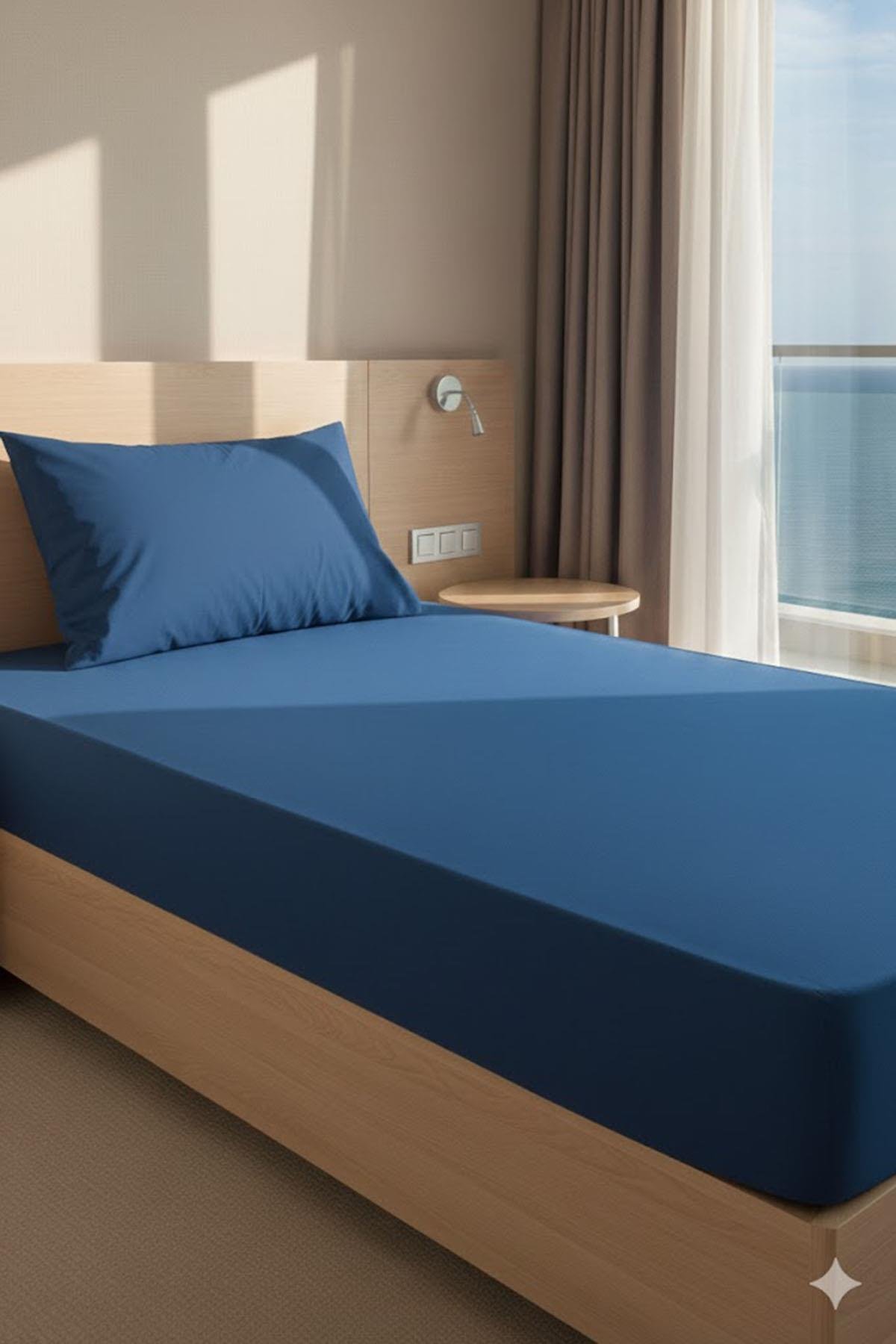 Özdilek Tek Kişilik Colourist Çarşaf - İndigo