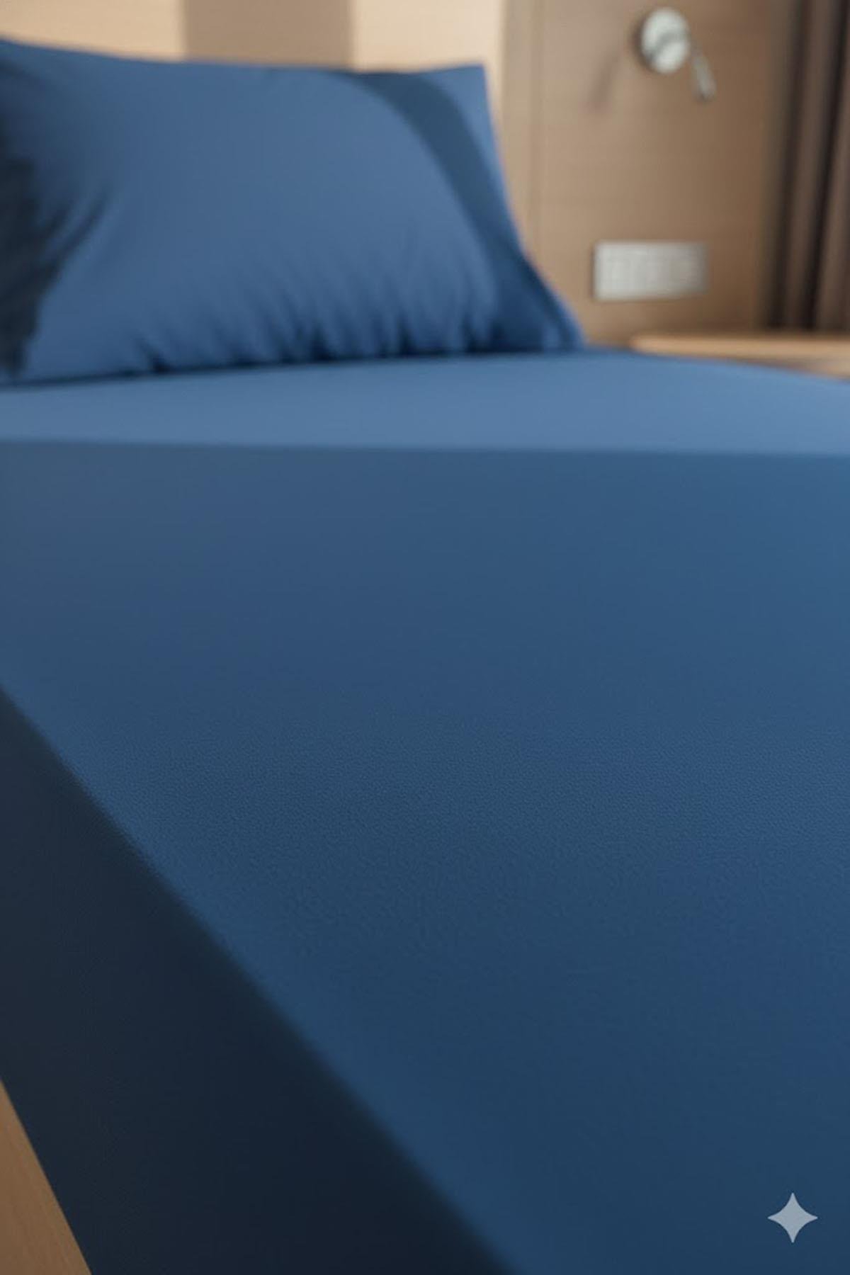 Özdilek Tek Kişilik Colourist Çarşaf - İndigo