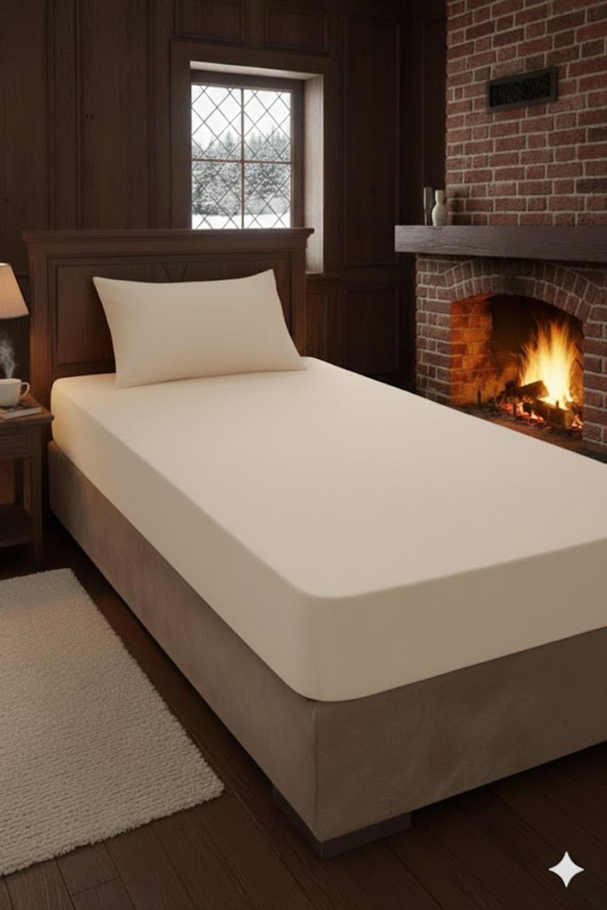 Özdilek Tek Kişilik Colourist Çarşaf - S.Kahve