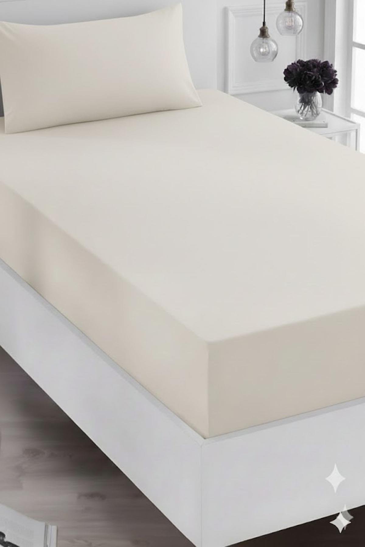 Özdilek Tek Kişilik Trendy Çarşaf - Krem