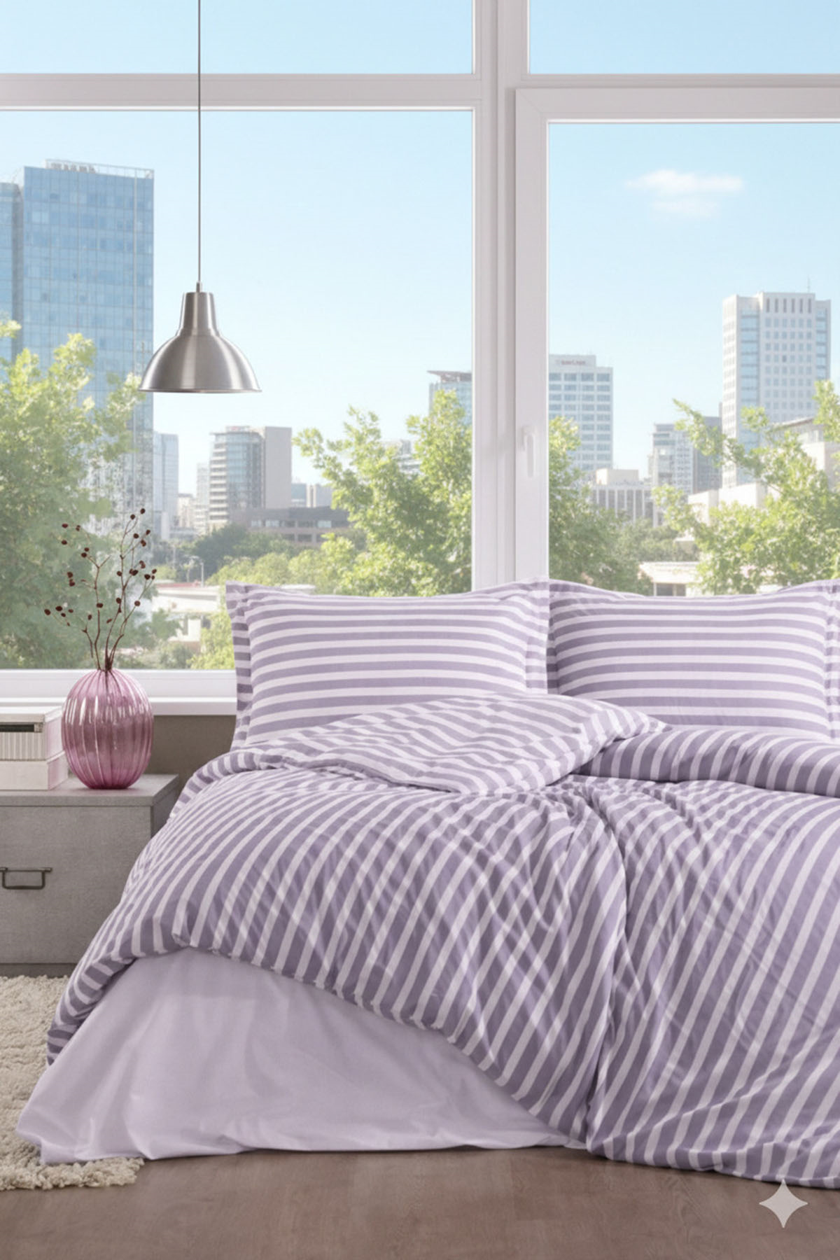 Özdilek Trioline Nevresim Takımı Çift Kişilik - MOR