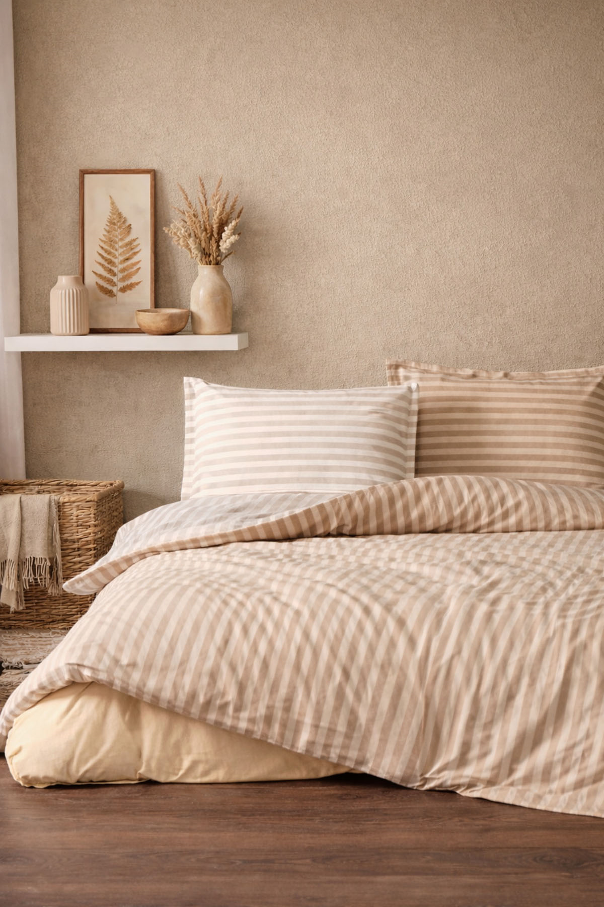 Özdilek Trioline Nevresim Takımı Çift Kişilik - KAHVE