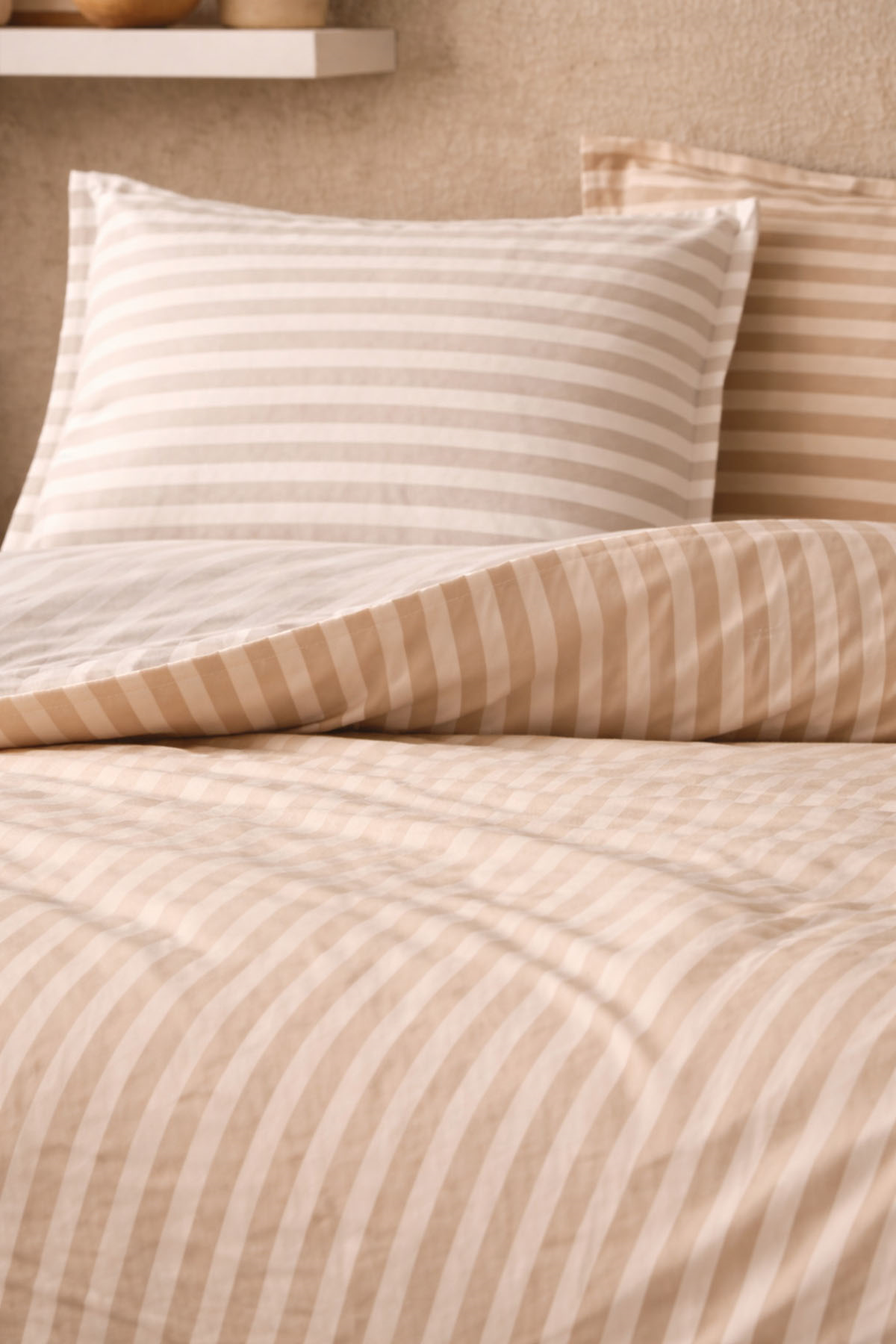 Özdilek Trioline Nevresim Takımı Çift Kişilik - KAHVE