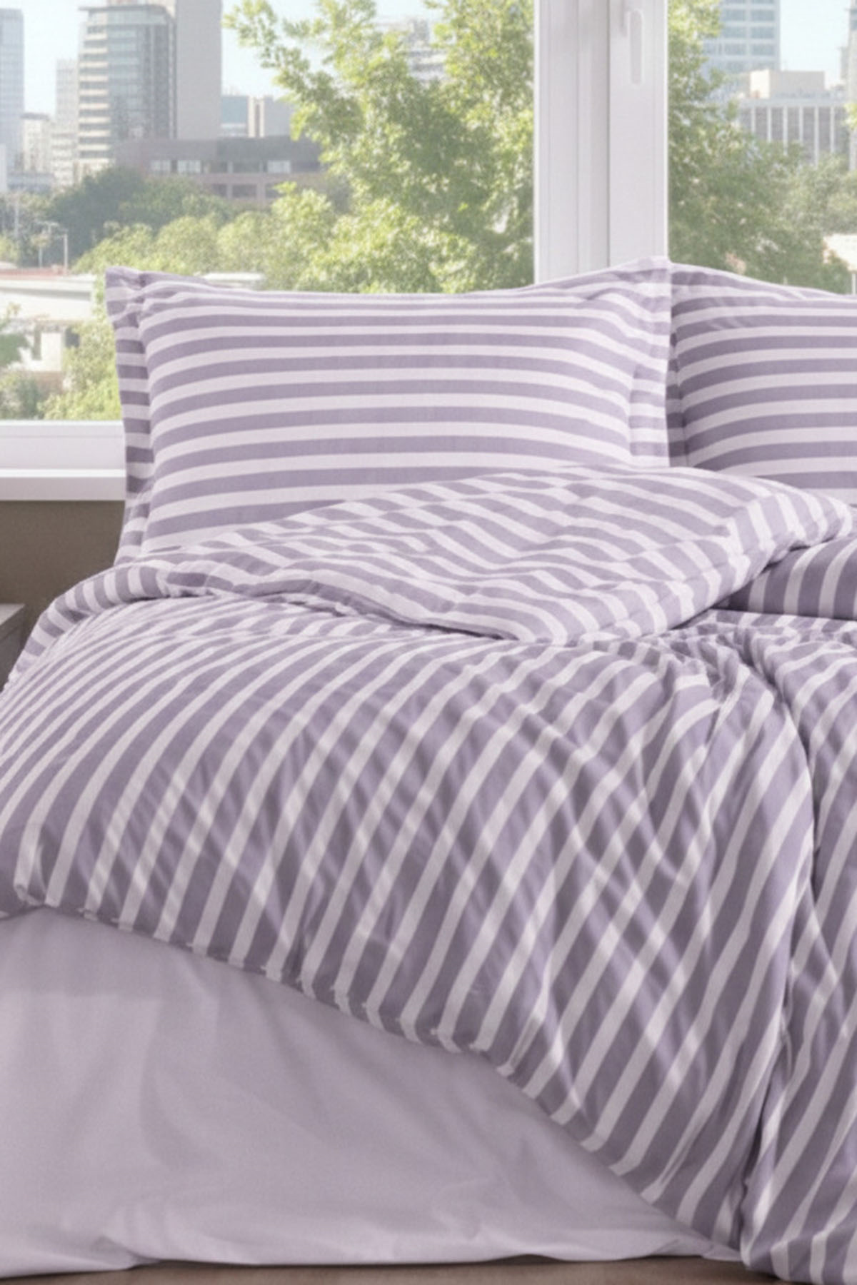 Özdilek Trioline Nevresim Takımı Çift Kişilik - MOR