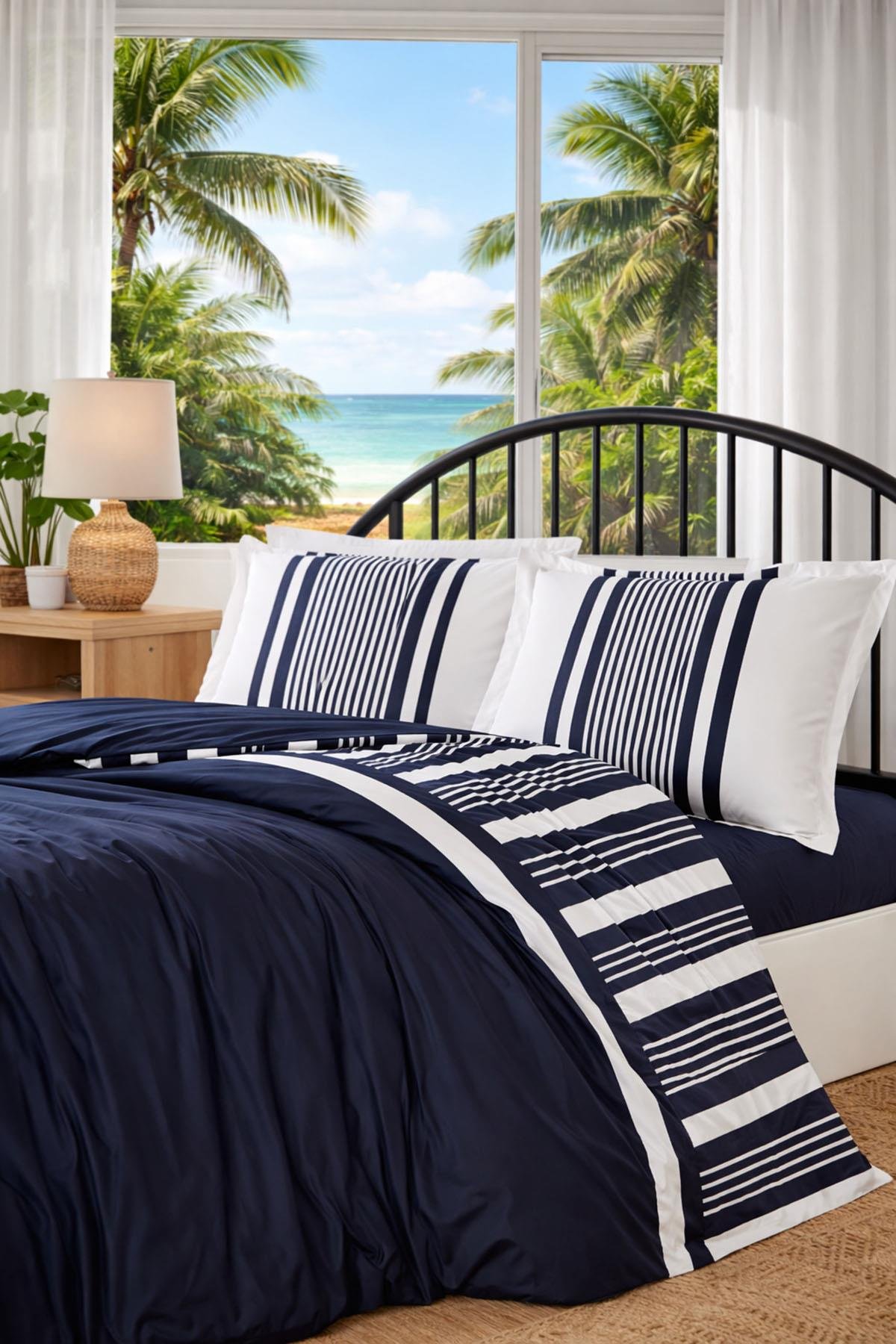 Özdilek Wonder Battal Boy King Nevresim Takımı - LACİVERT