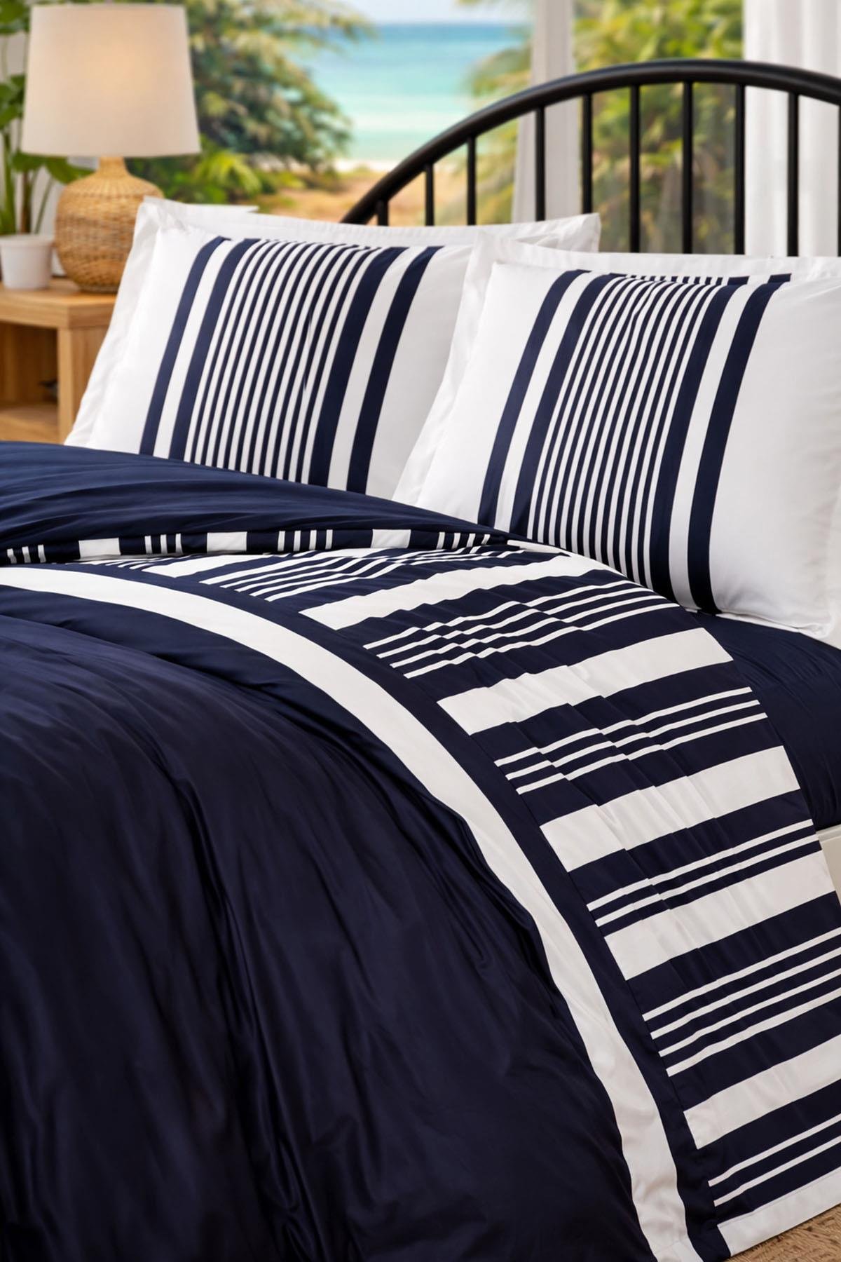 Özdilek Wonder Battal Boy King Nevresim Takımı - LACİVERT