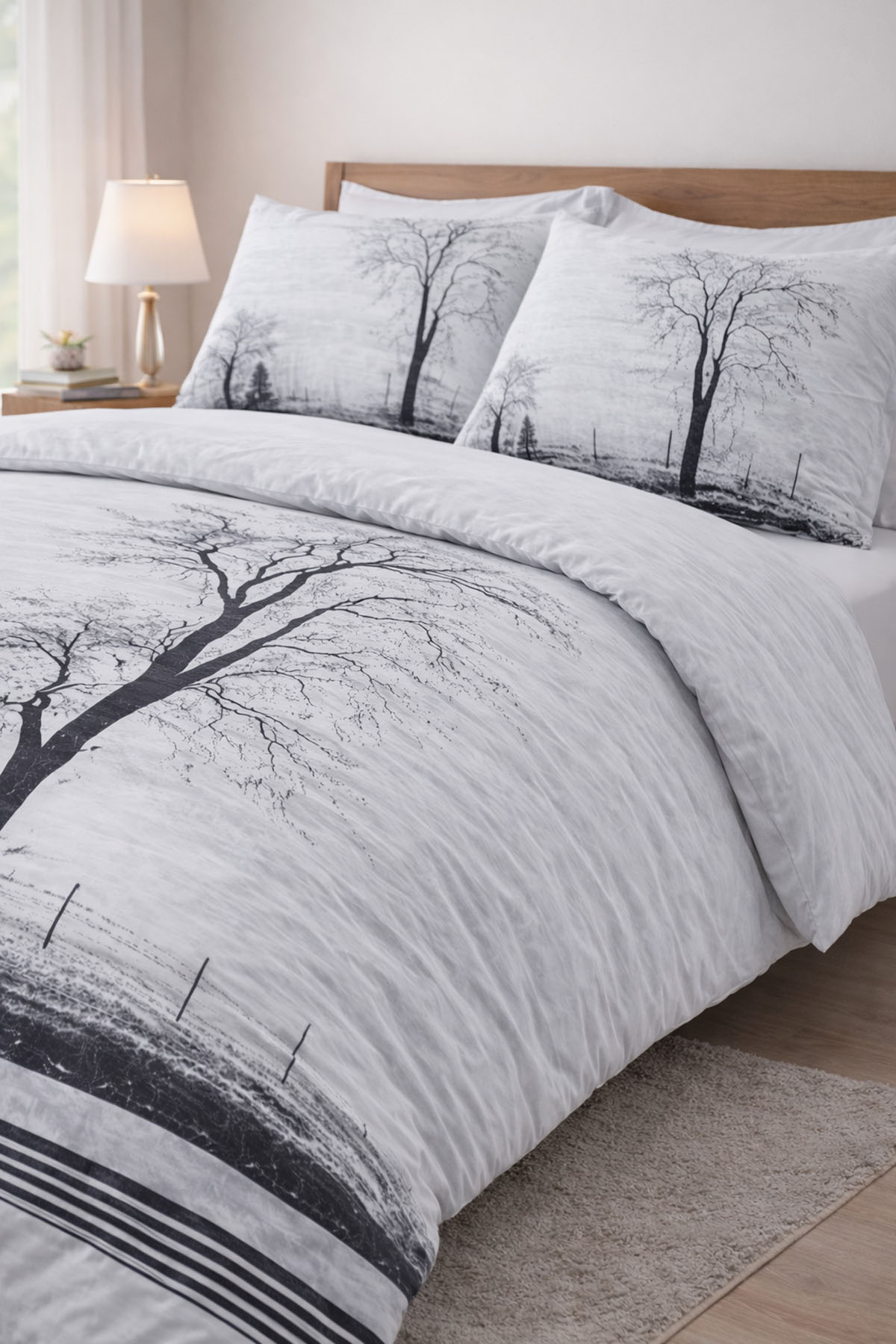 Özdilek Wood Nevresim Takımı Çift Kişilik - MOR