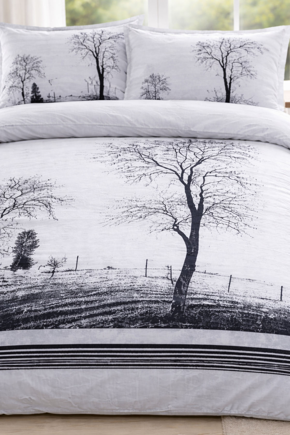 Özdilek Wood Nevresim Takımı Çift Kişilik - MOR