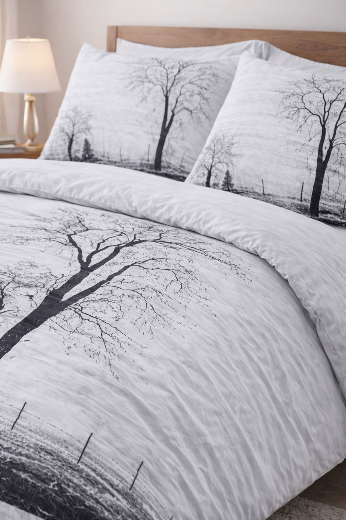 Özdilek Wood Nevresim Takımı Çift Kişilik - MOR