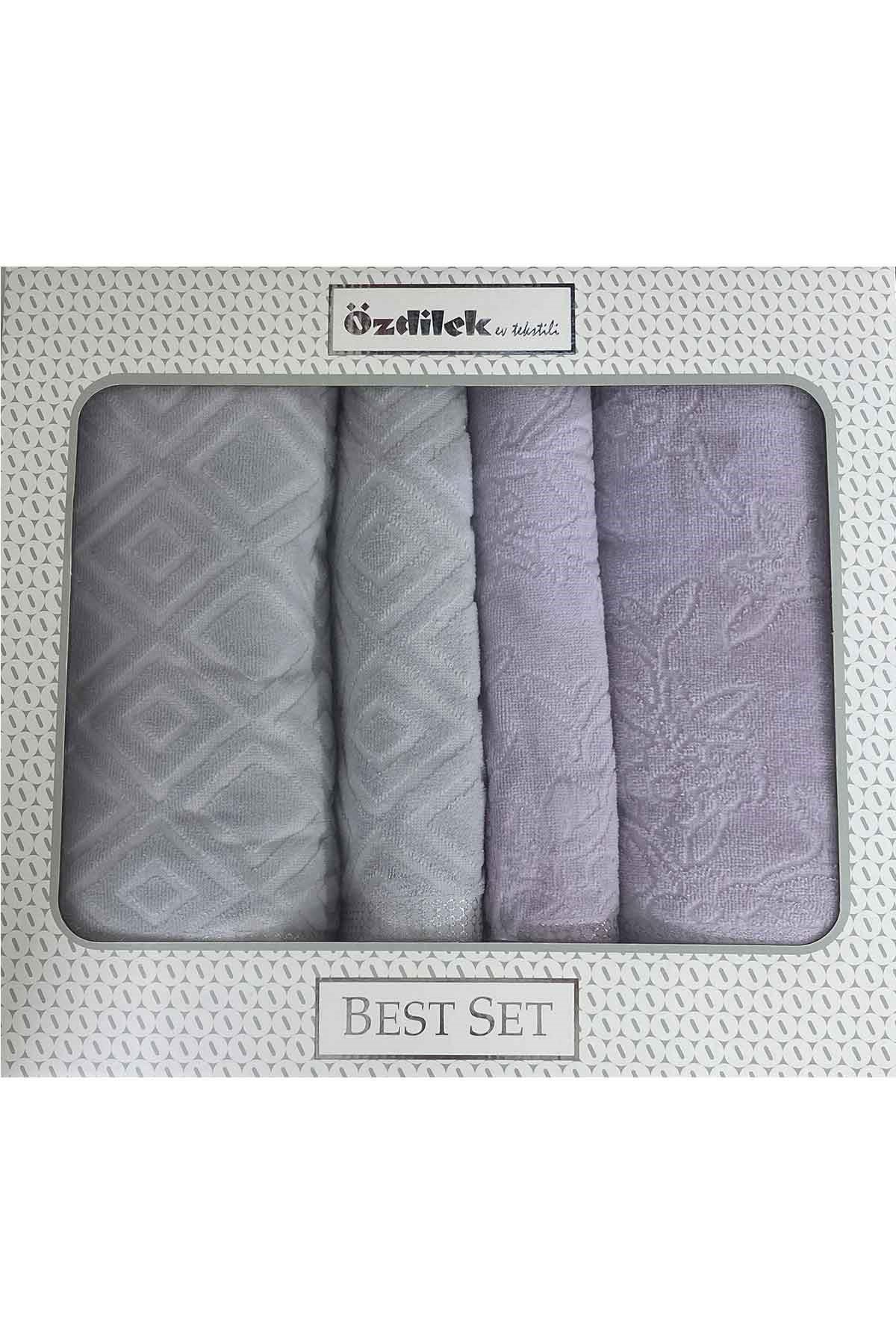 PASTORAL LİLA-GRİ BEST SET - STD