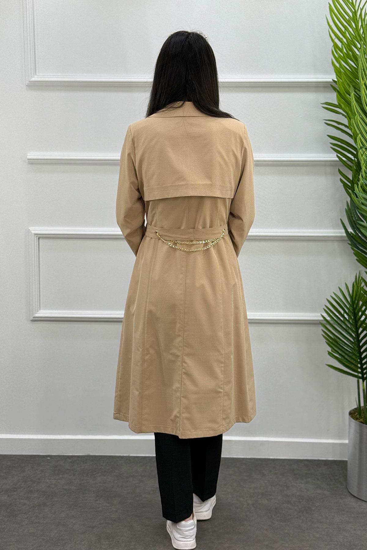 3389 Alyaka Trenç Kap - Camel