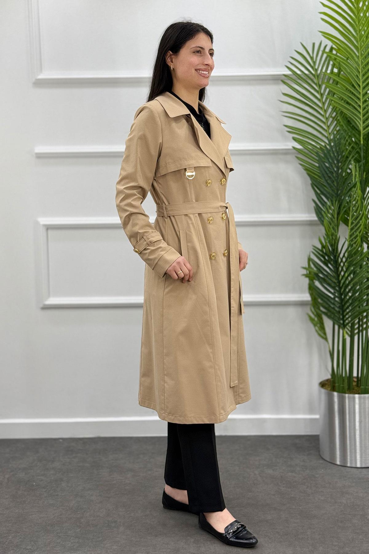 3389 Alyaka Trenç Kap - Camel