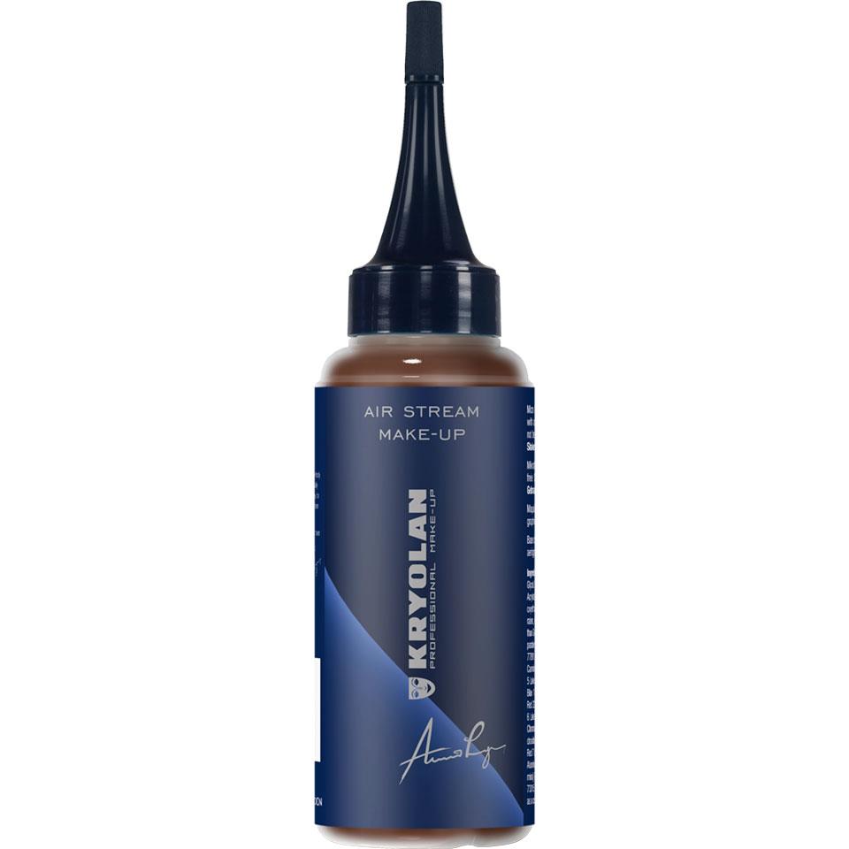 Kryolan Air Stream Make-Up Matt Vücut Boyası 75ml - 09831 DARK BROWN