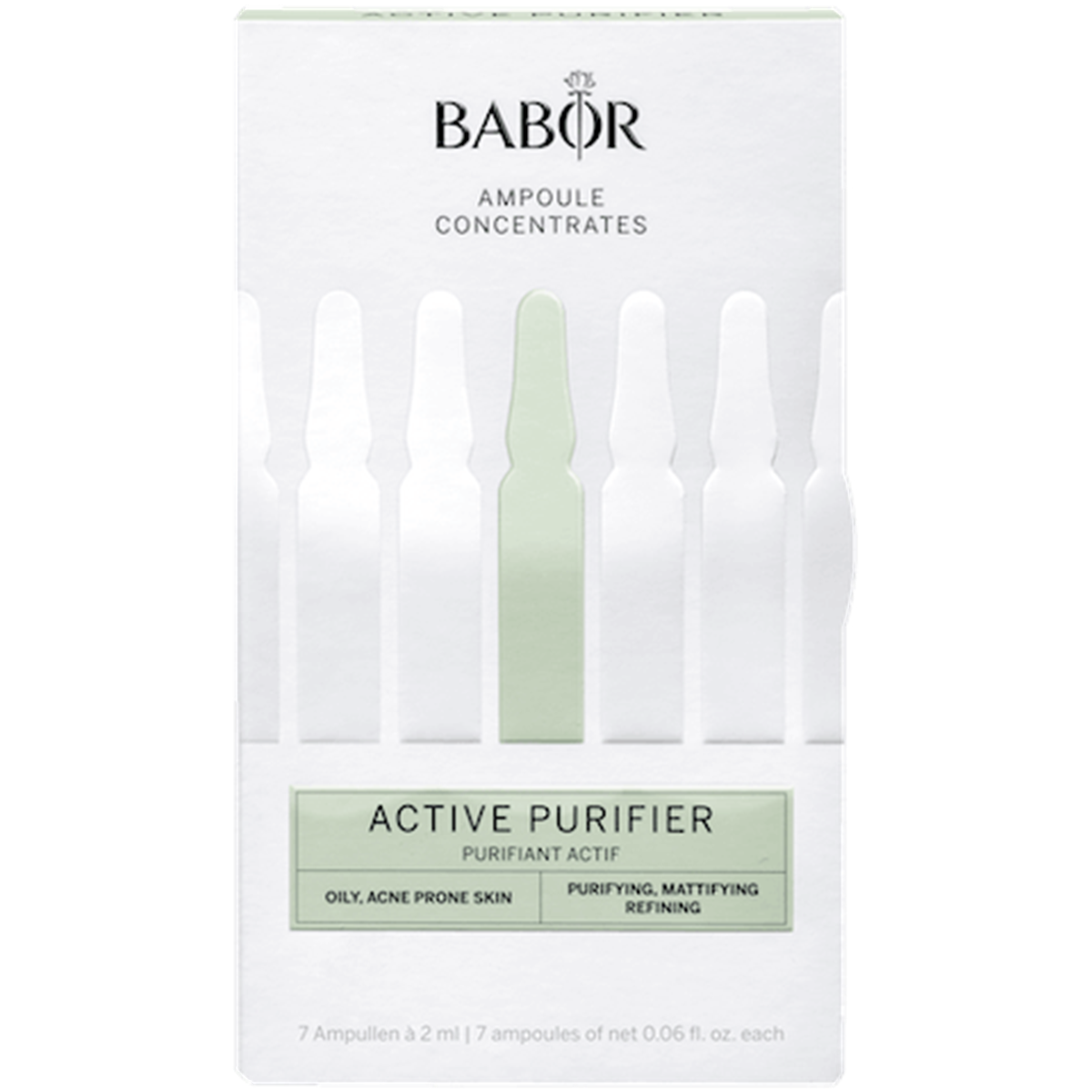 Babor Active Purifier Problemli Ciltler İçin Arındırıcı Ampul Konsantresi 7x2 ml