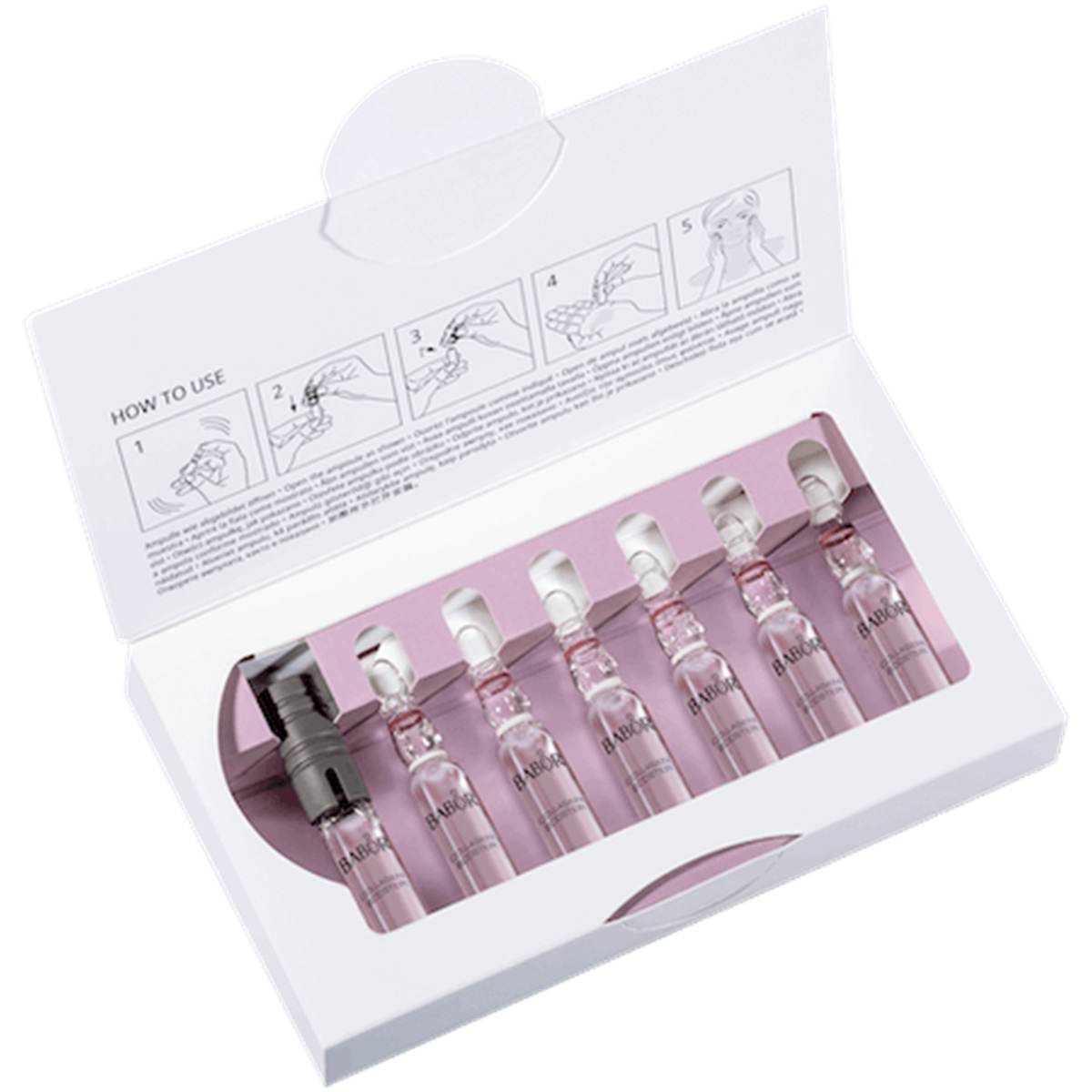 Babor SOS Calming Ampoule Hassas Ciltleri Sakileştirici ve Nemlendirici Ampul Konsantresi 7x2 ml