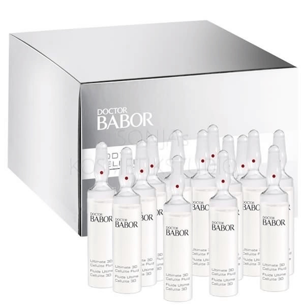 Babor Ultimate 3D Cellulite Fluid Selülit Karşıtı Vücut Ampulü