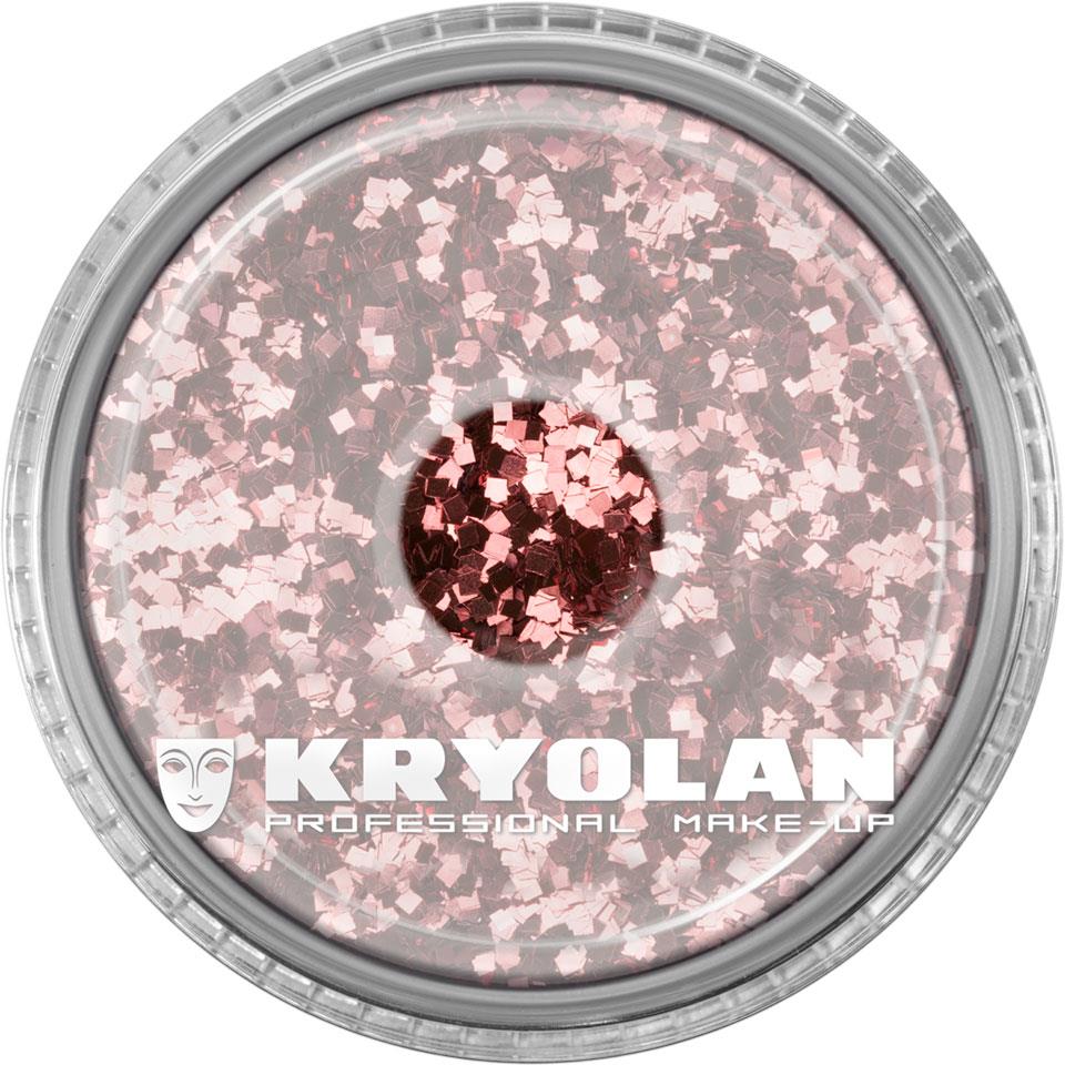 Kryolan Polyester Glimmer 4 g Coarse - Çok Amaçlı İri Taneli Far - 02901-01 ROSE
