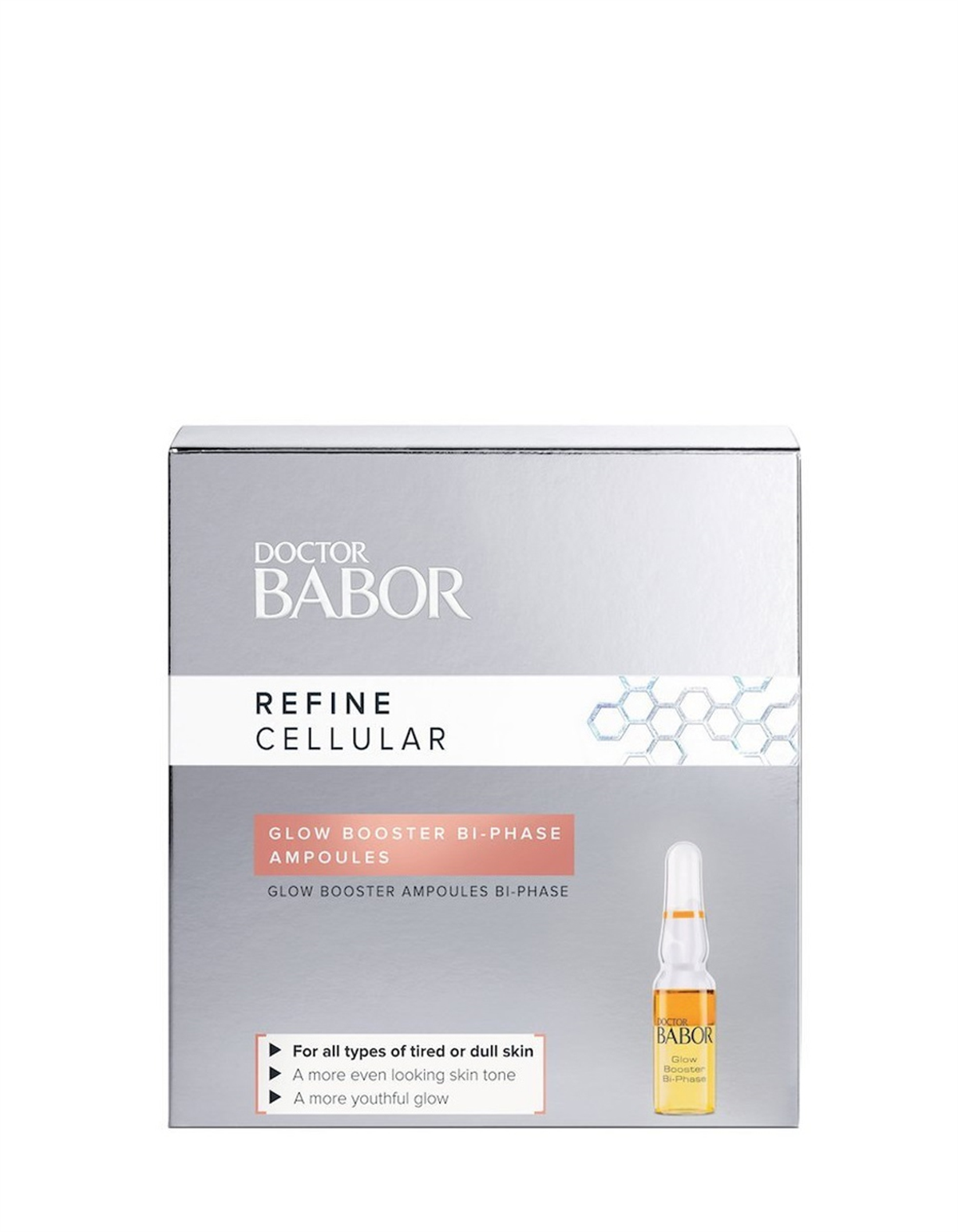 Doctor Babor Glow Booster Bi-Phase Ampoule Çift Fazlı Yoğun Işıltı Veren Ampul Konsantresi 3x1 ml