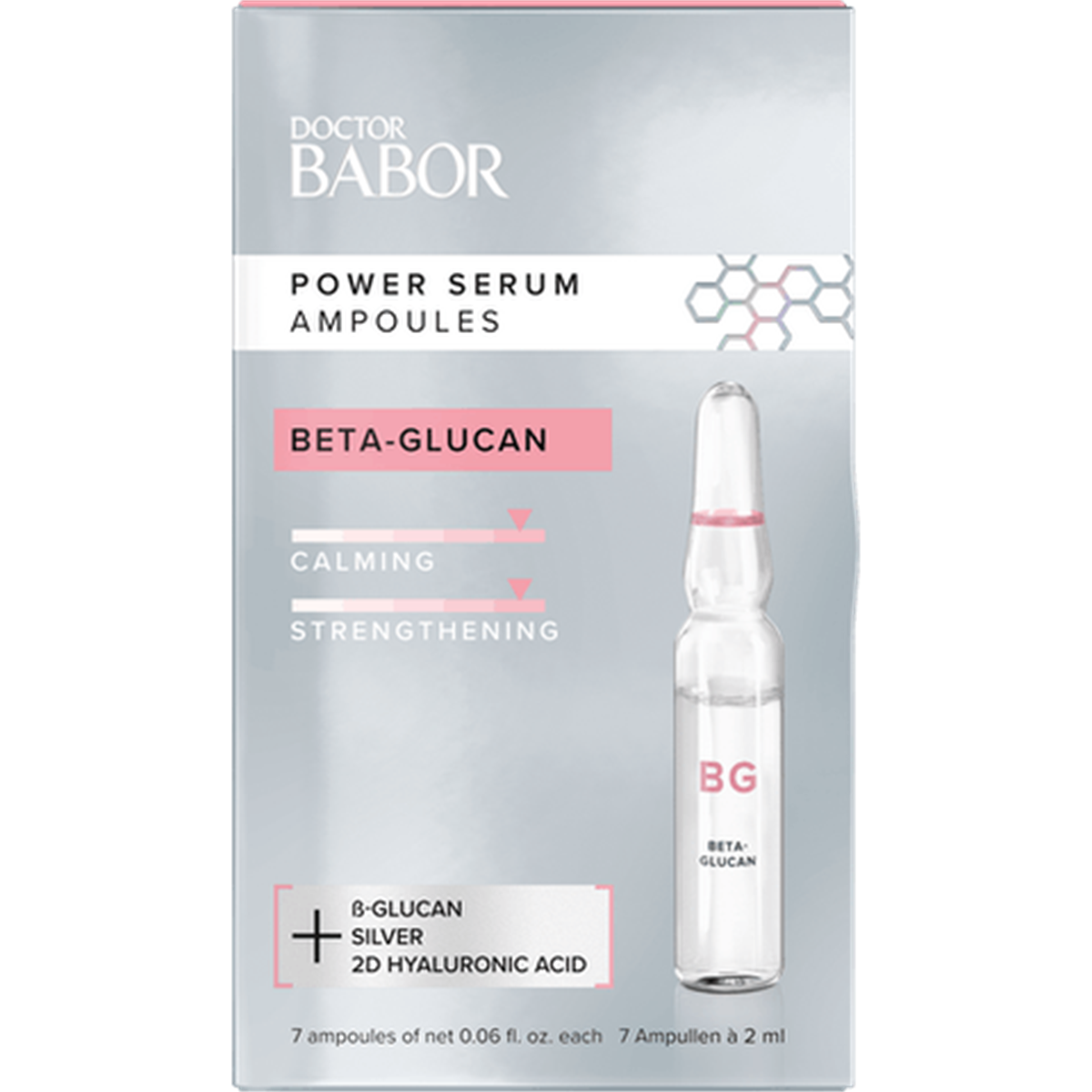 Doctor Babor Power Serum Ampoule Beta Glucan Yatıştırıcı Etkili Ampul Konsantresi 7x2 ml