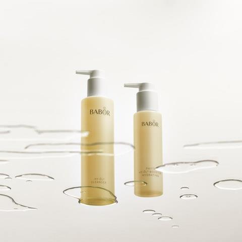 Babor HY-ÖL Cleanser & Phyto HY-ÖL Booster Hydrating Set Kuru Ciltler İçin Hidrofilik Temizleme Yağı Ve Bitki Özlü Baz İkilisi - 401663