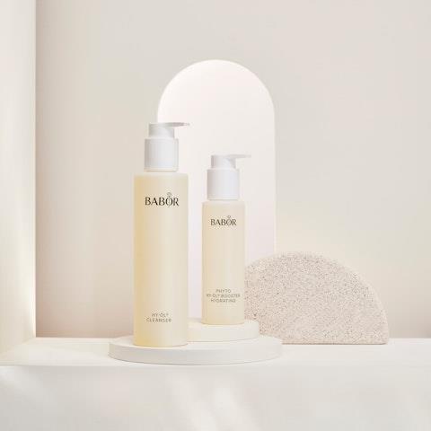 Babor HY-ÖL Cleanser & Phyto HY-ÖL Booster Hydrating Set Kuru Ciltler İçin Hidrofilik Temizleme Yağı Ve Bitki Özlü Baz İkilisi - 401663