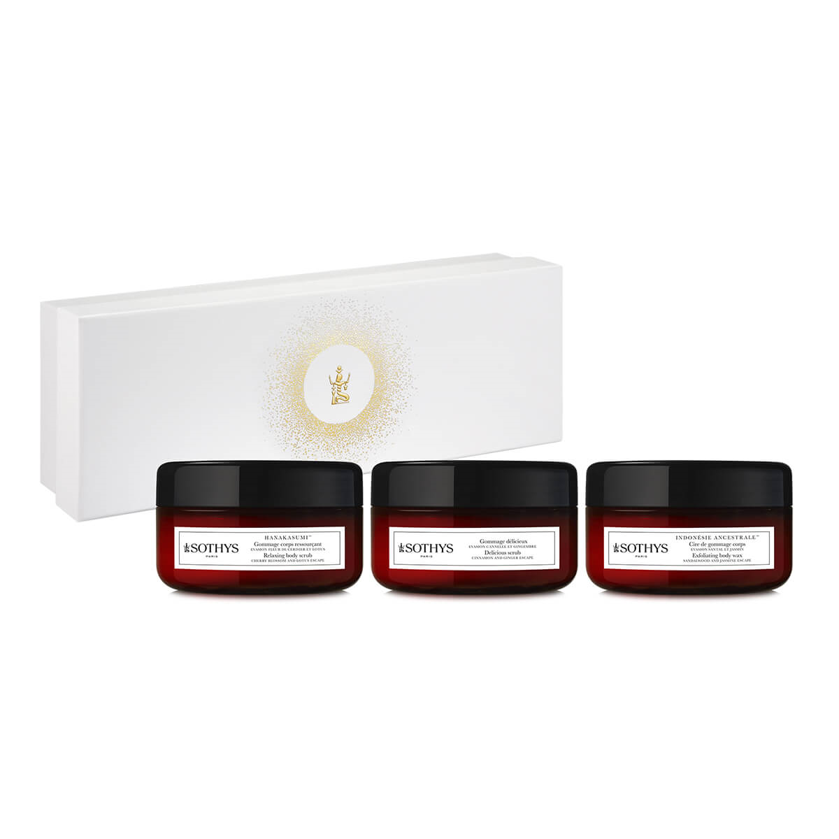 Sothys 3 Body Scrubs Box 3'lü Vücut Peelingi Seti
