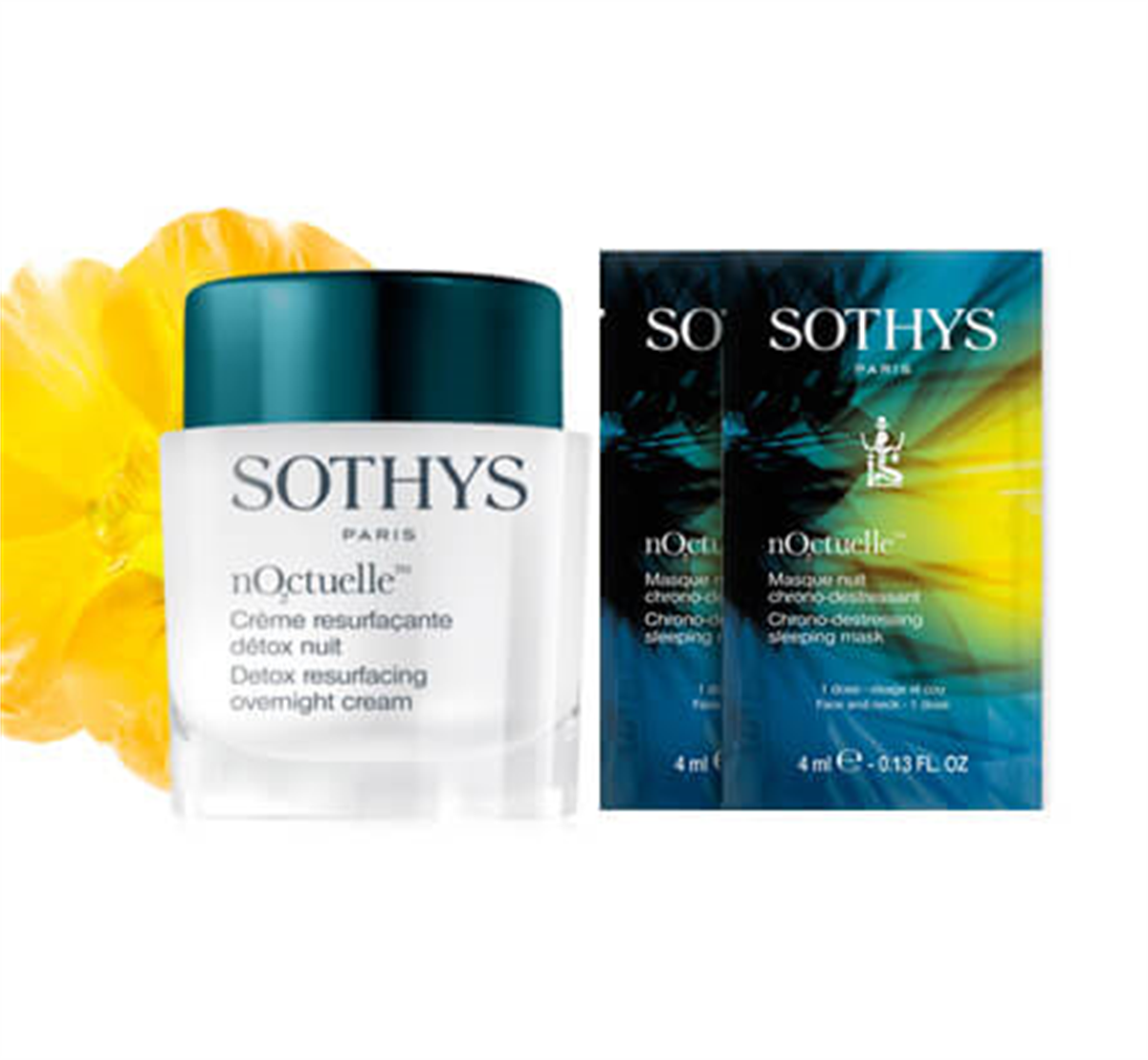 Sothys No2ctuelle Gece Bakımı Krem & Maske Seti