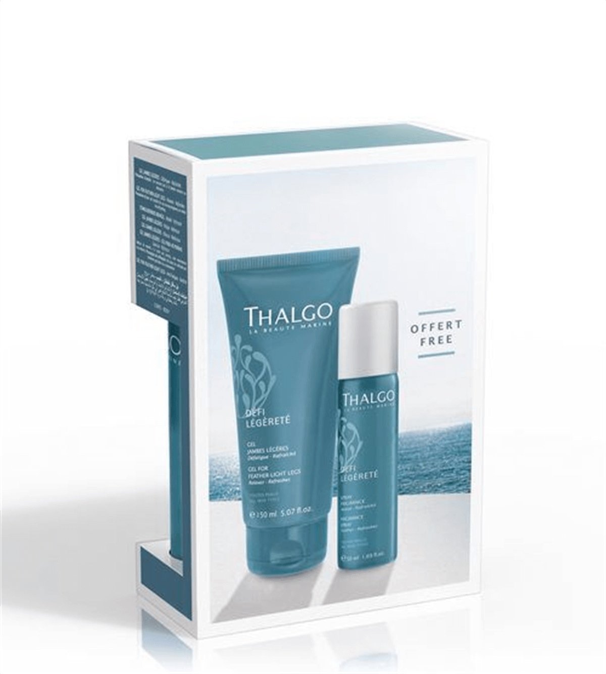 Thalgo Duo Light Legs Set Yorgun ve Ağrılı Bacaklar için Bakım Seti 