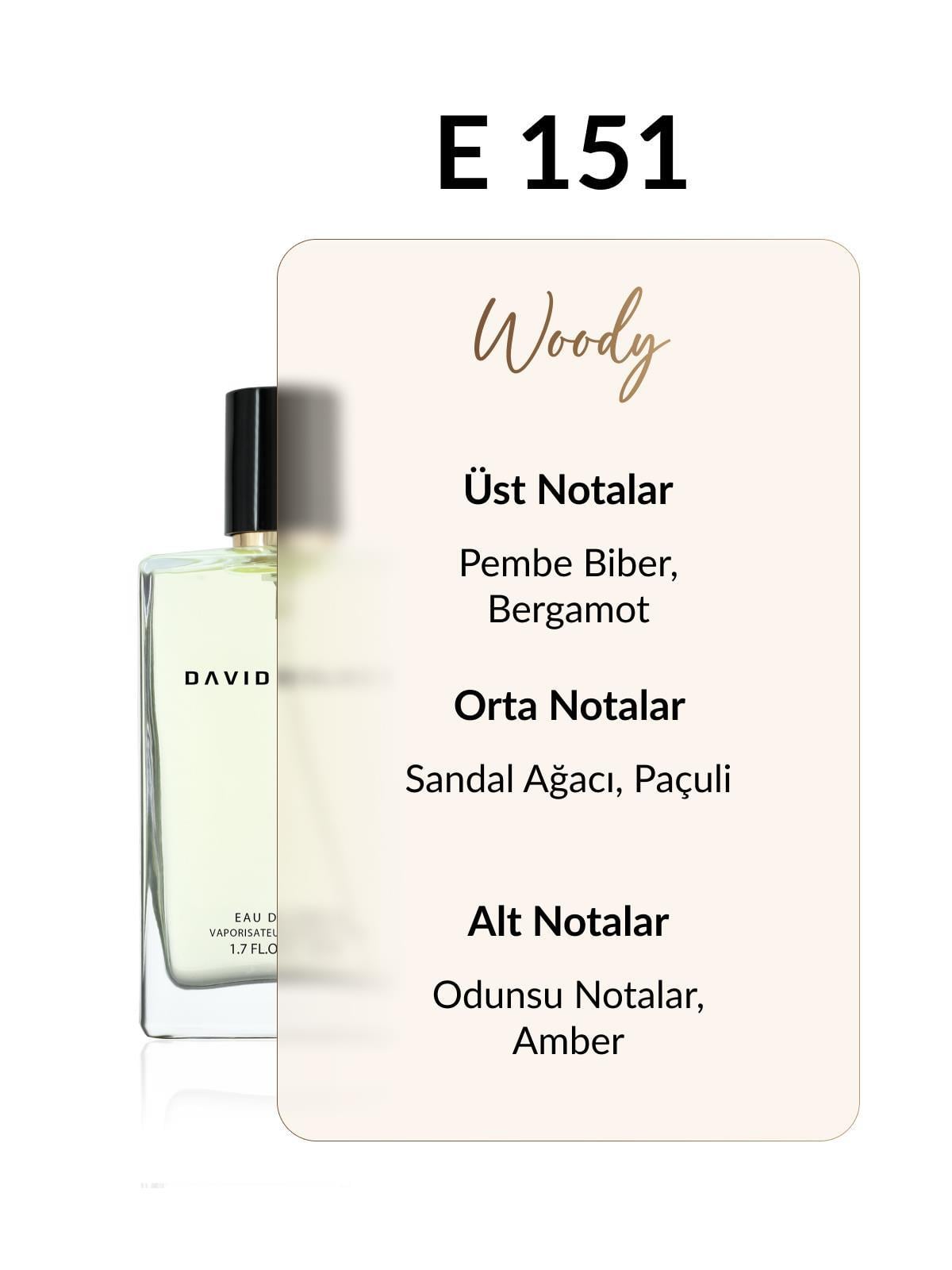 David Walker E151 David Walker 50 ml Erkek Parfüm | Woody