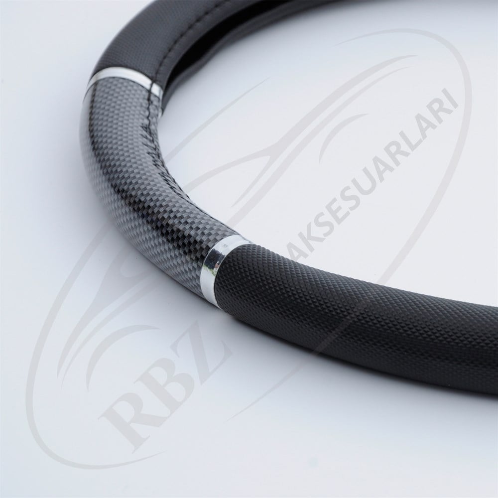  DIREKSIYON KILIFI 38 CM KARBON SIYAH