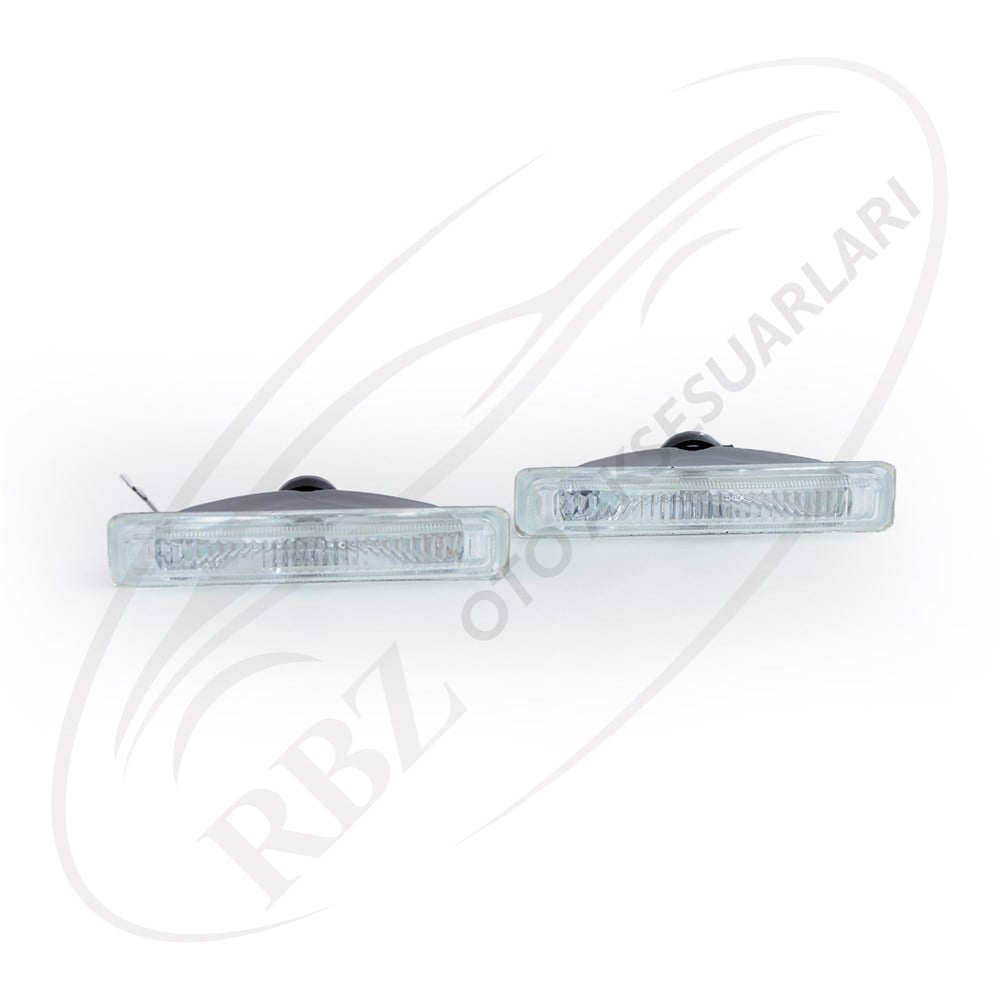 SIS LAMBASI 17 CM X 3.5 CM DIKDORTGEN H3 AMPULLU 2 LI BEYAZ