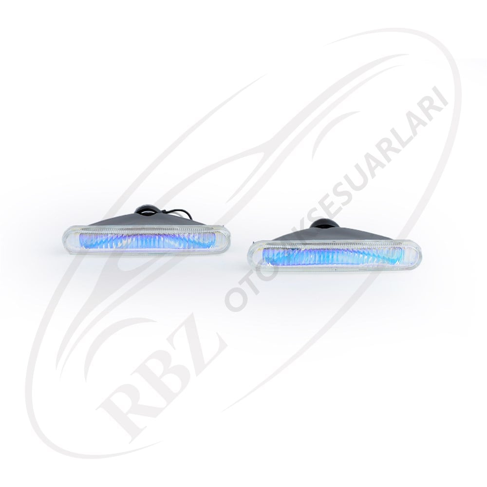 SIS LAMBASI 17 CM X 3.5 CM DIKDORTGEN H3 AMPULLU 2 LI RAINBOW