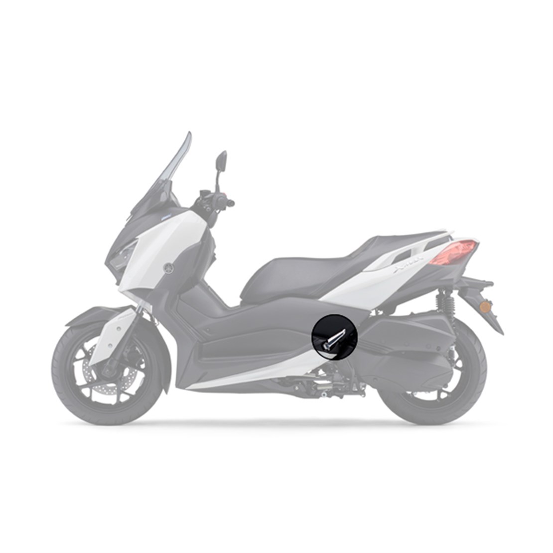 YAMAHA NMAX / XMAX SOL ARKA YOLCU BASAMAĞI