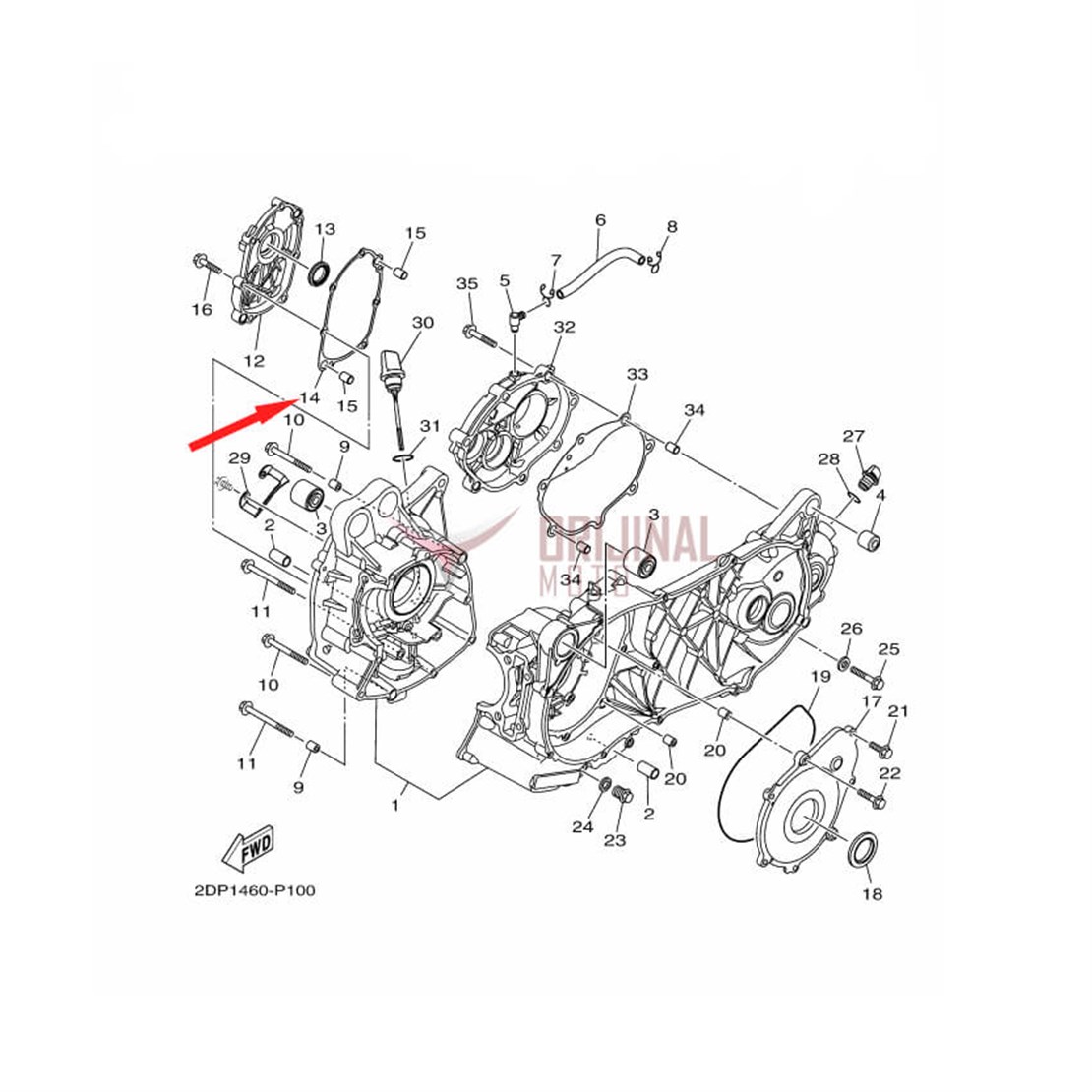 YAMAHA NMAX 125 155 SAĞ KARTER KAPAK CONTASI 2015-2020