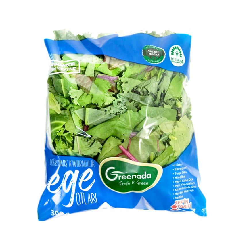 GreenadaDoğranmış Kavurmalık Ege Otları 300 Gr (Doğranmış)