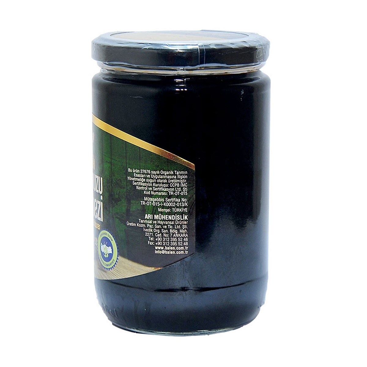 Balen Organik Keçiboynuzu Pekmezi 800 gr (Organik Harnup Pekmezi)
