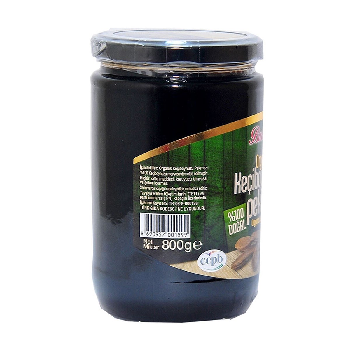 Balen Organik Keçiboynuzu Pekmezi 800 gr (Organik Harnup Pekmezi)