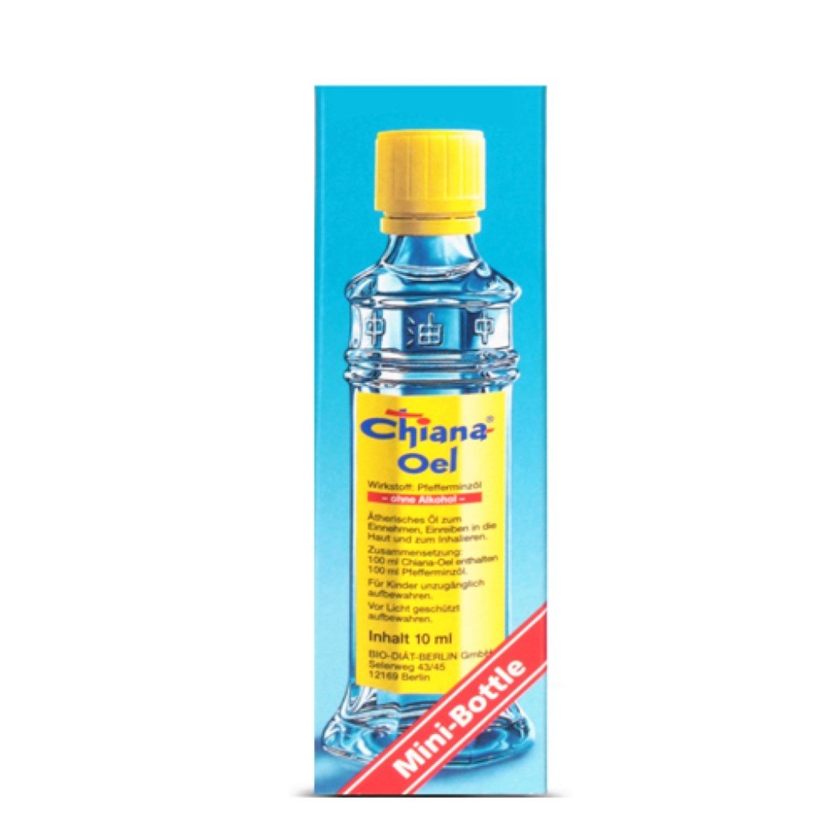 Chiana Oel 10 ml - Chiana Oil (Çin Yağı) %100 Nane Yağı Almanya Üretimi