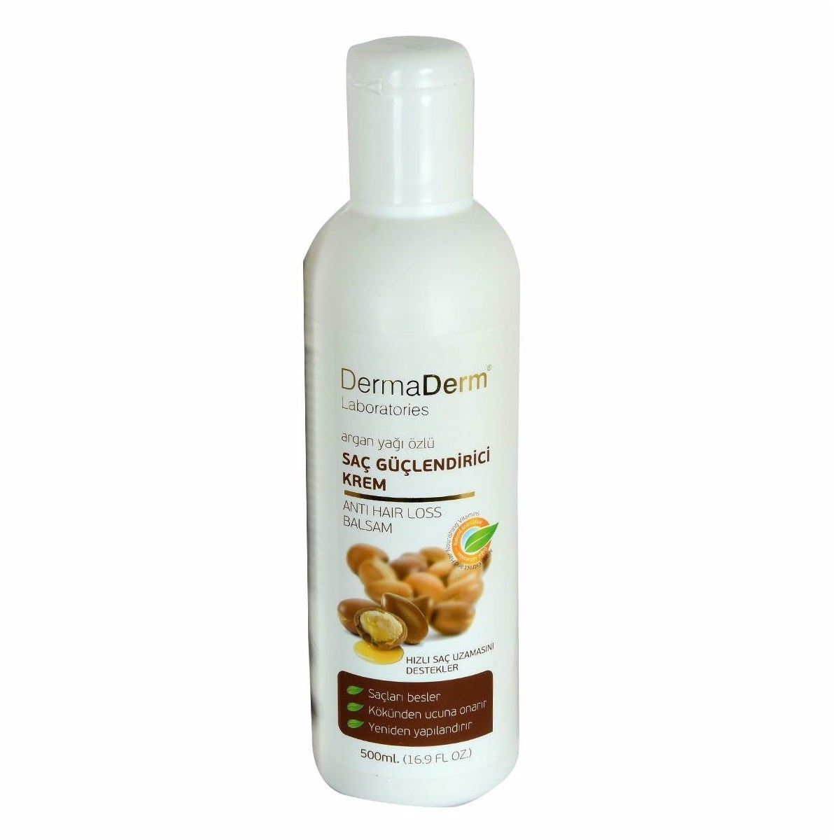 Dermaderm Argan Yağı Özlü Saç Bakım Kremi 500 ml