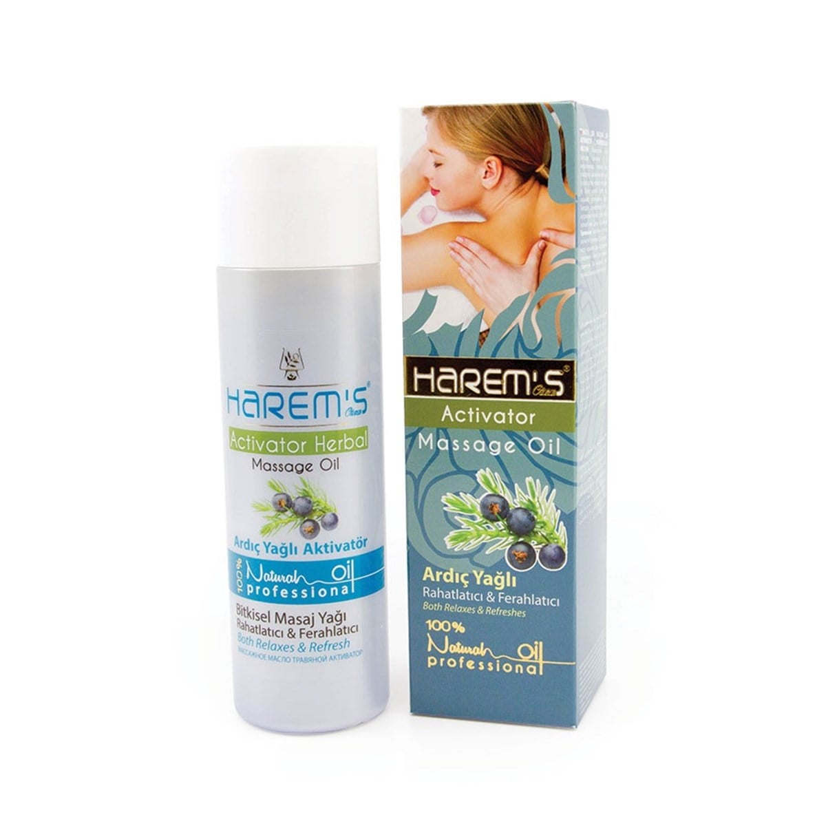 Harem's Ardıç Yağlı Aktivatör Masaj Yağı 200 ml
