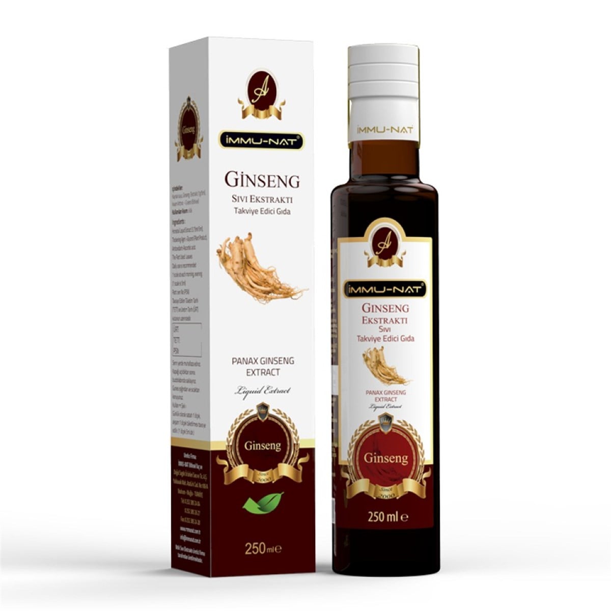 İmmunat Ginseng Sıvı Ekstraktı 250 ml