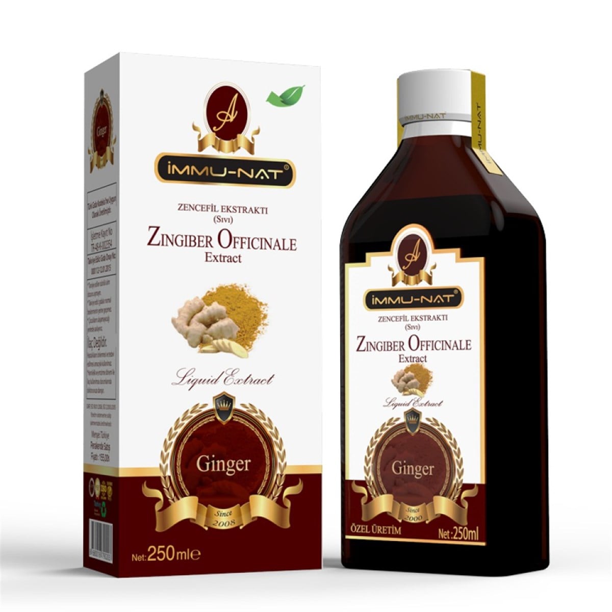 İmmunat Zencefil Ekstraktı 250 ml