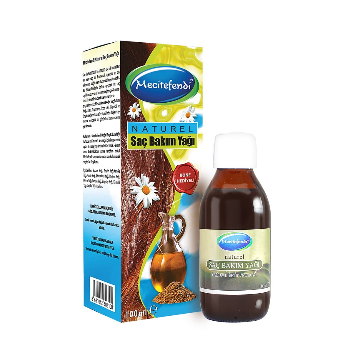 Mecitefendi Saç Bakım Yağı 100 ml