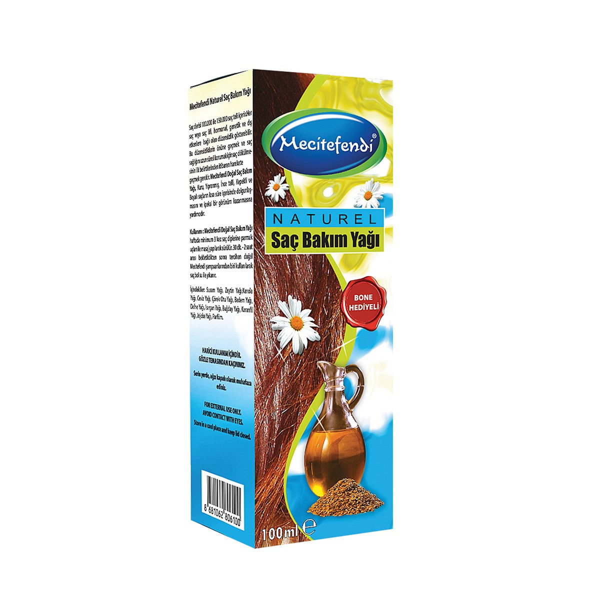Mecitefendi Saç Bakım Yağı 100 ml